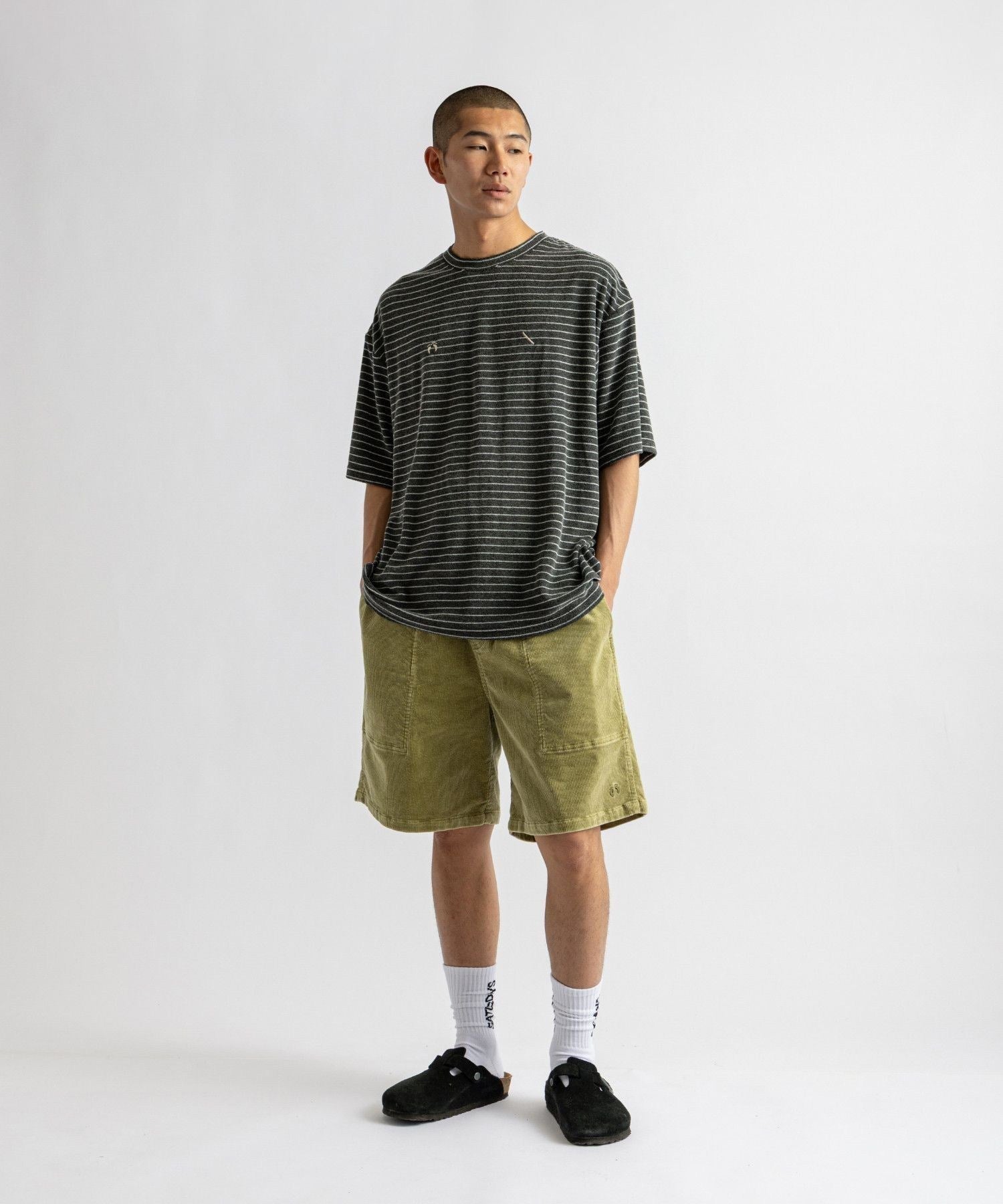 HANG TEN x Saturdays NYC Pile Stripe Tee