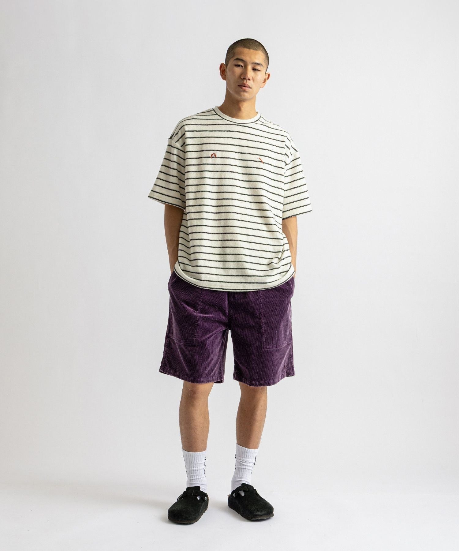 HANG TEN x Saturdays NYC Pile Stripe Tee