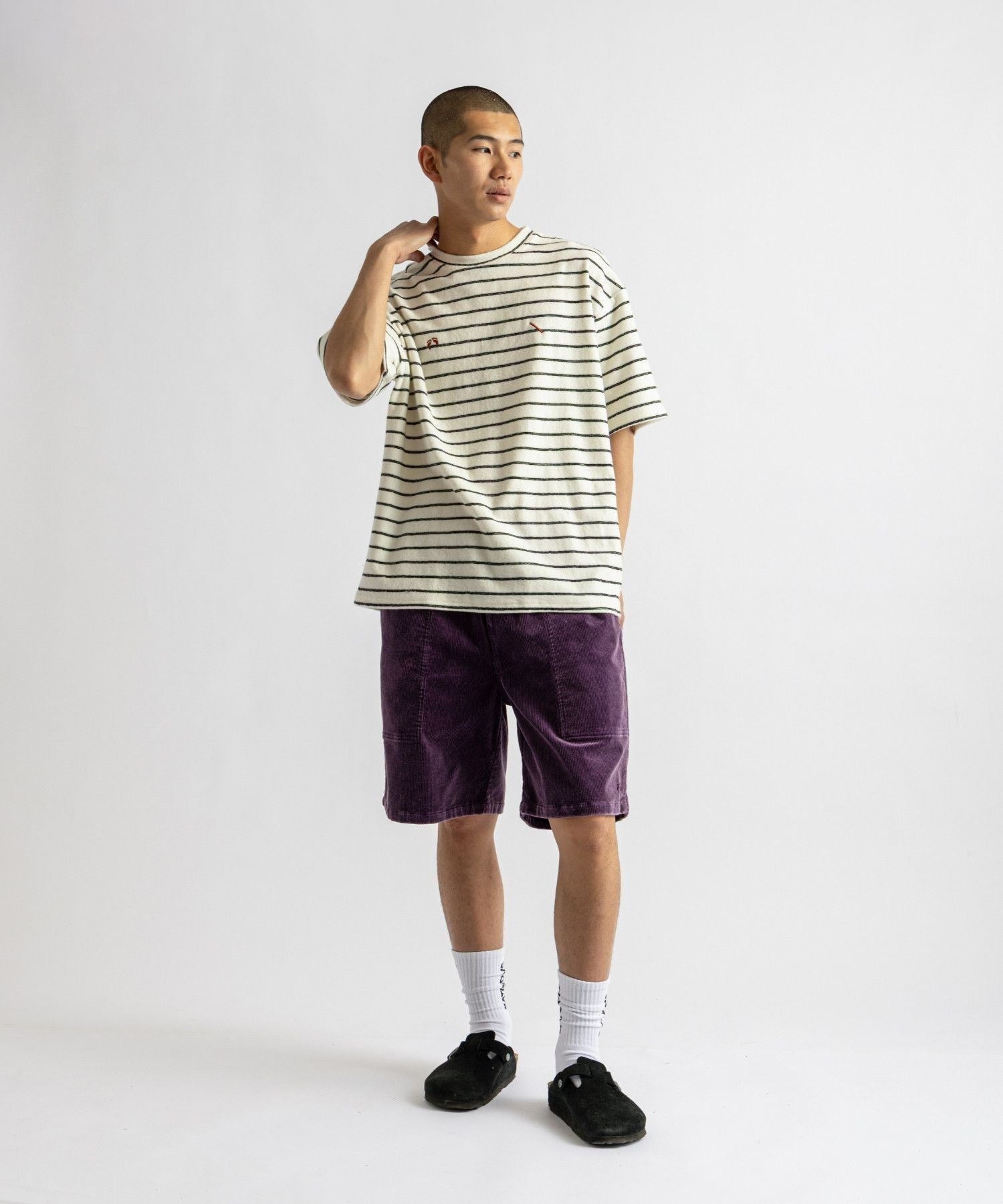 HANG TEN x Saturdays NYC Pile Stripe Tee