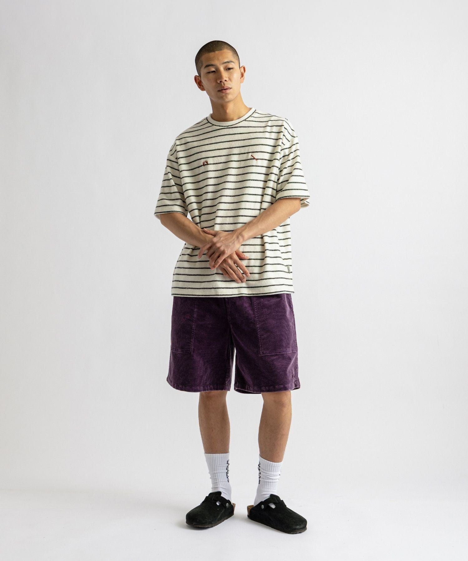 HANG TEN x Saturdays NYC Pile Stripe Tee