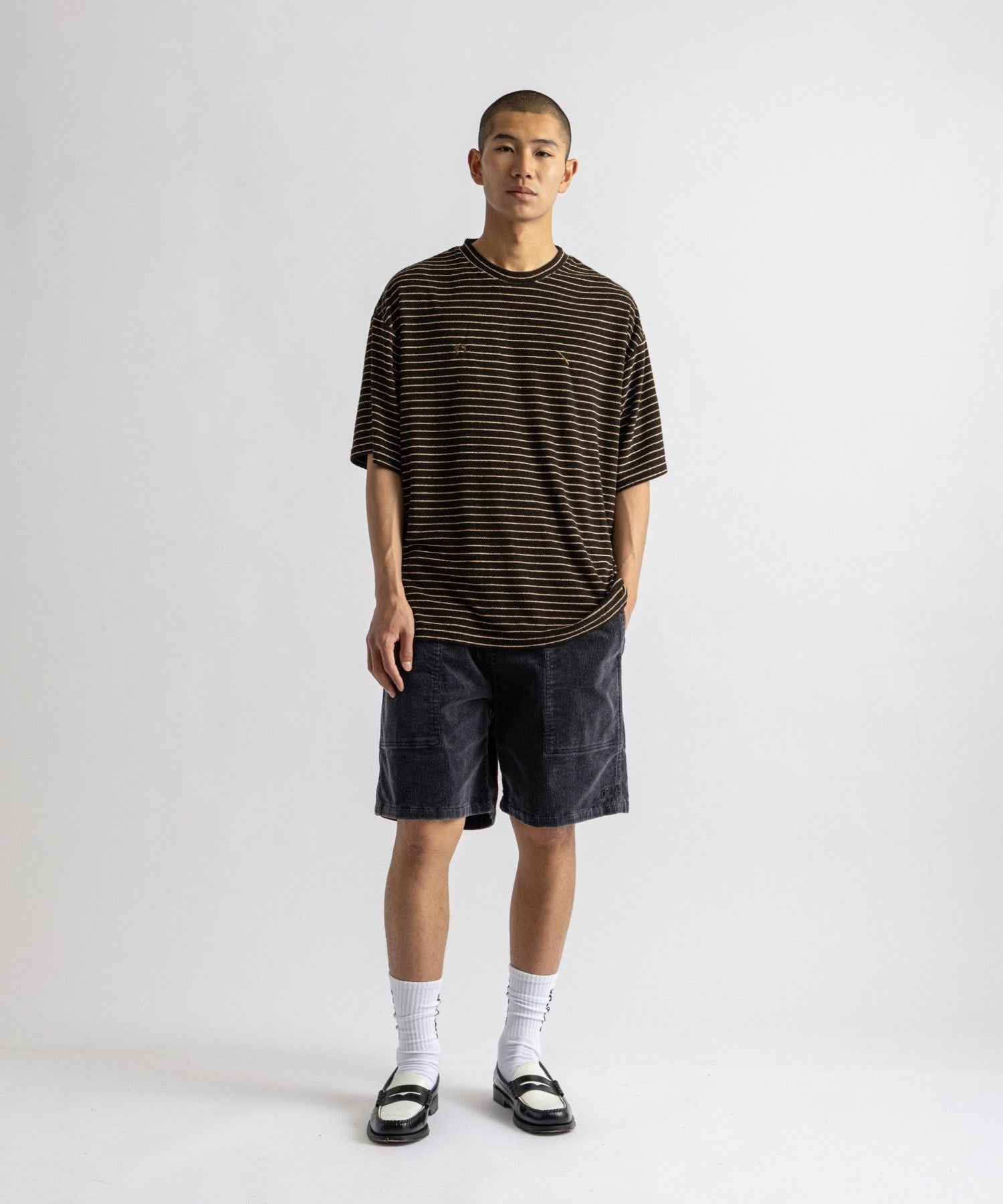 HANG TEN x Saturdays NYC Pile Stripe Tee