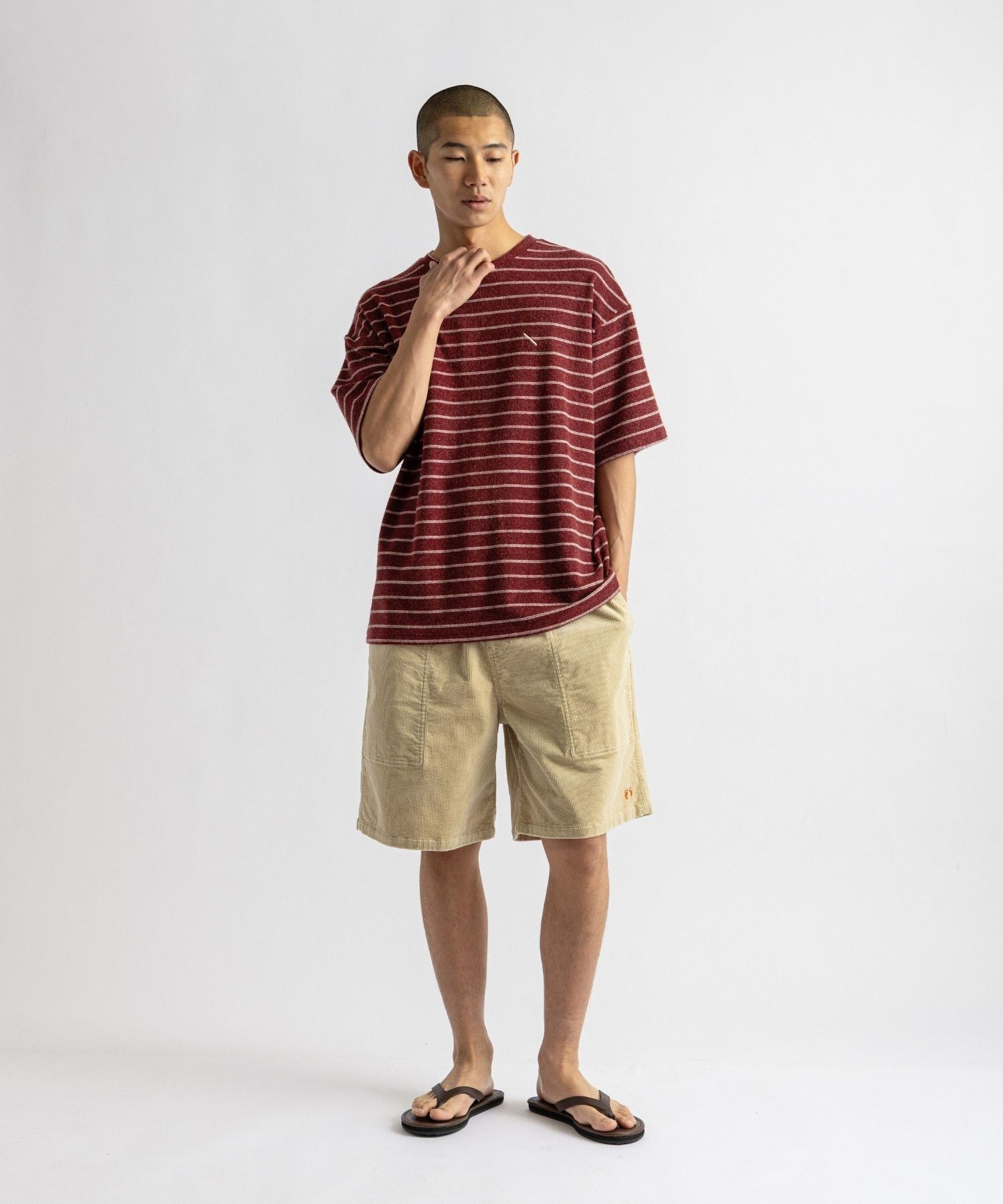 HANG TEN x Saturdays NYC Pile Stripe Tee
