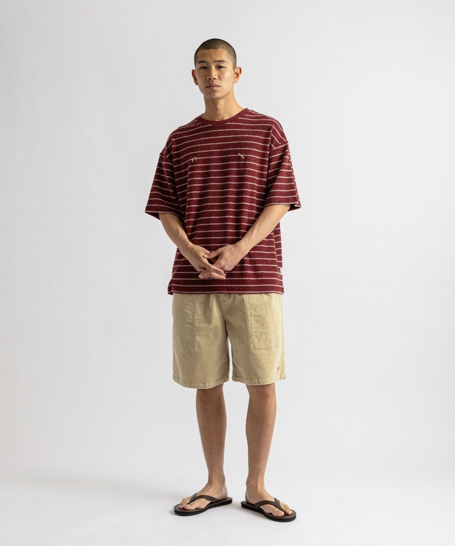 HANG TEN x Saturdays NYC Pile Stripe Tee