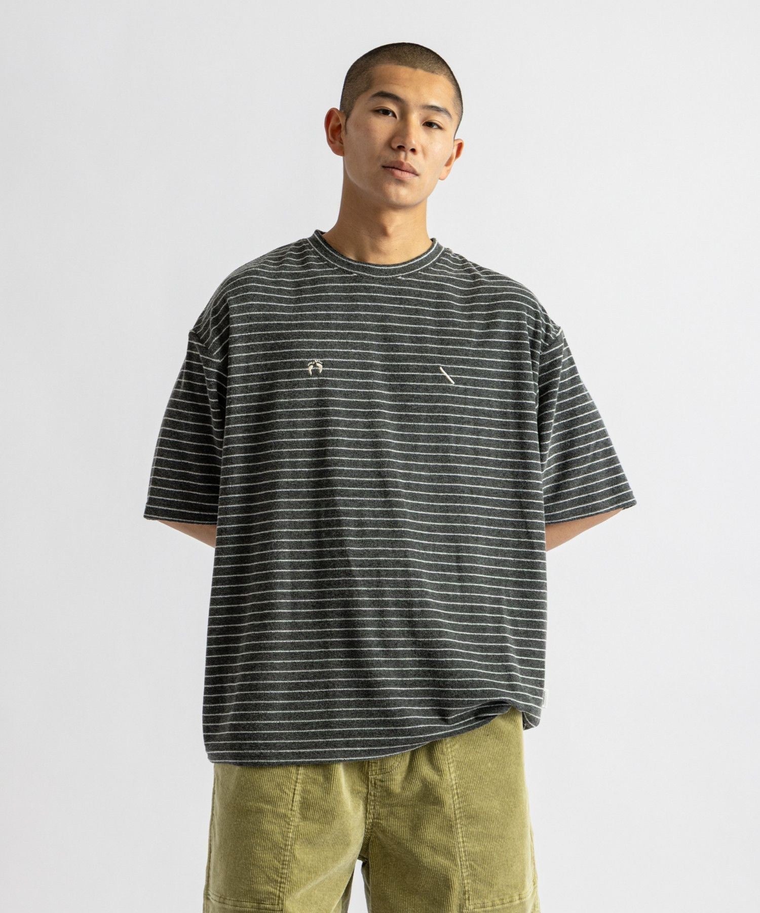 HANG TEN x Saturdays NYC Pile Stripe Tee