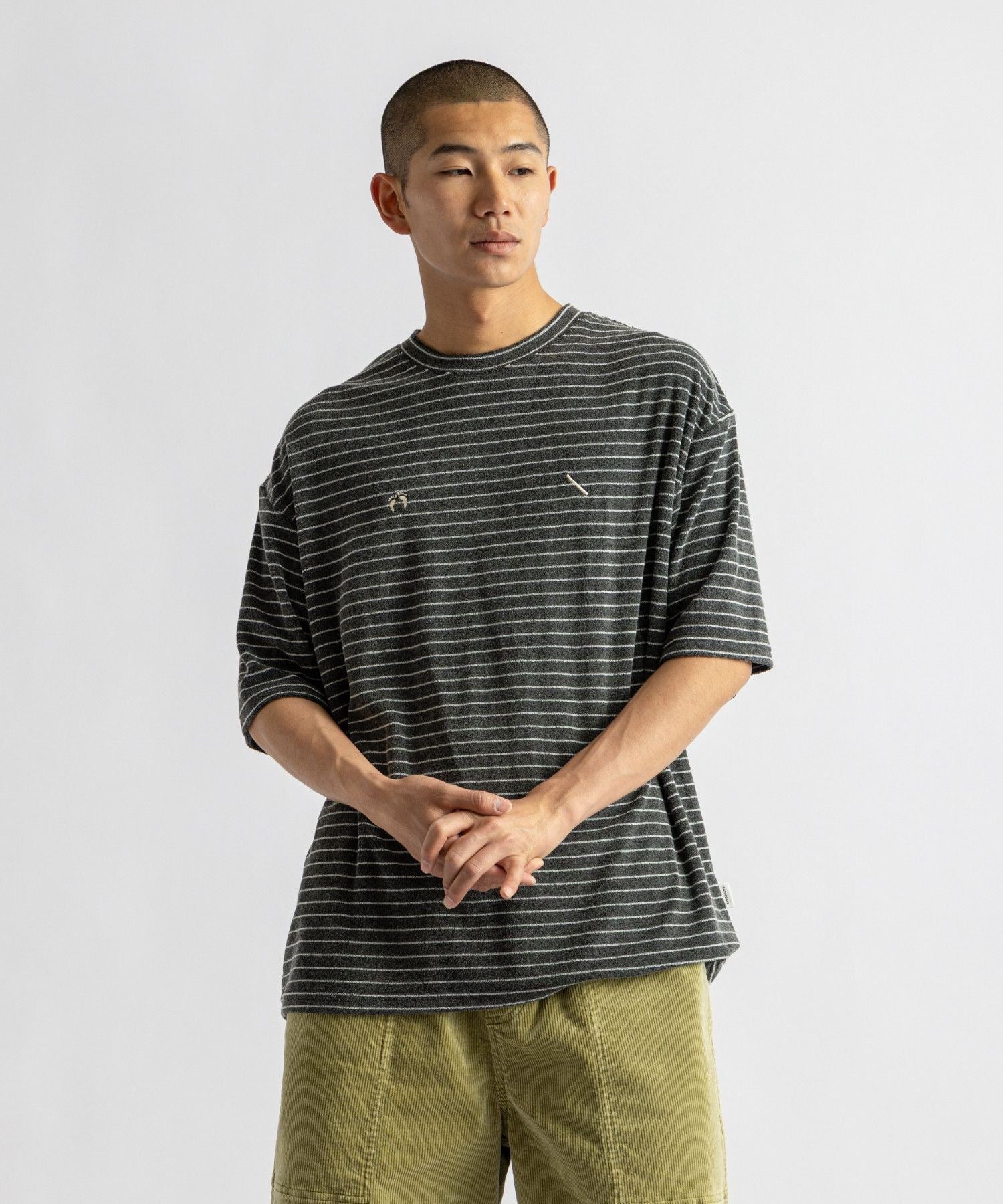 HANG TEN x Saturdays NYC Pile Stripe Tee