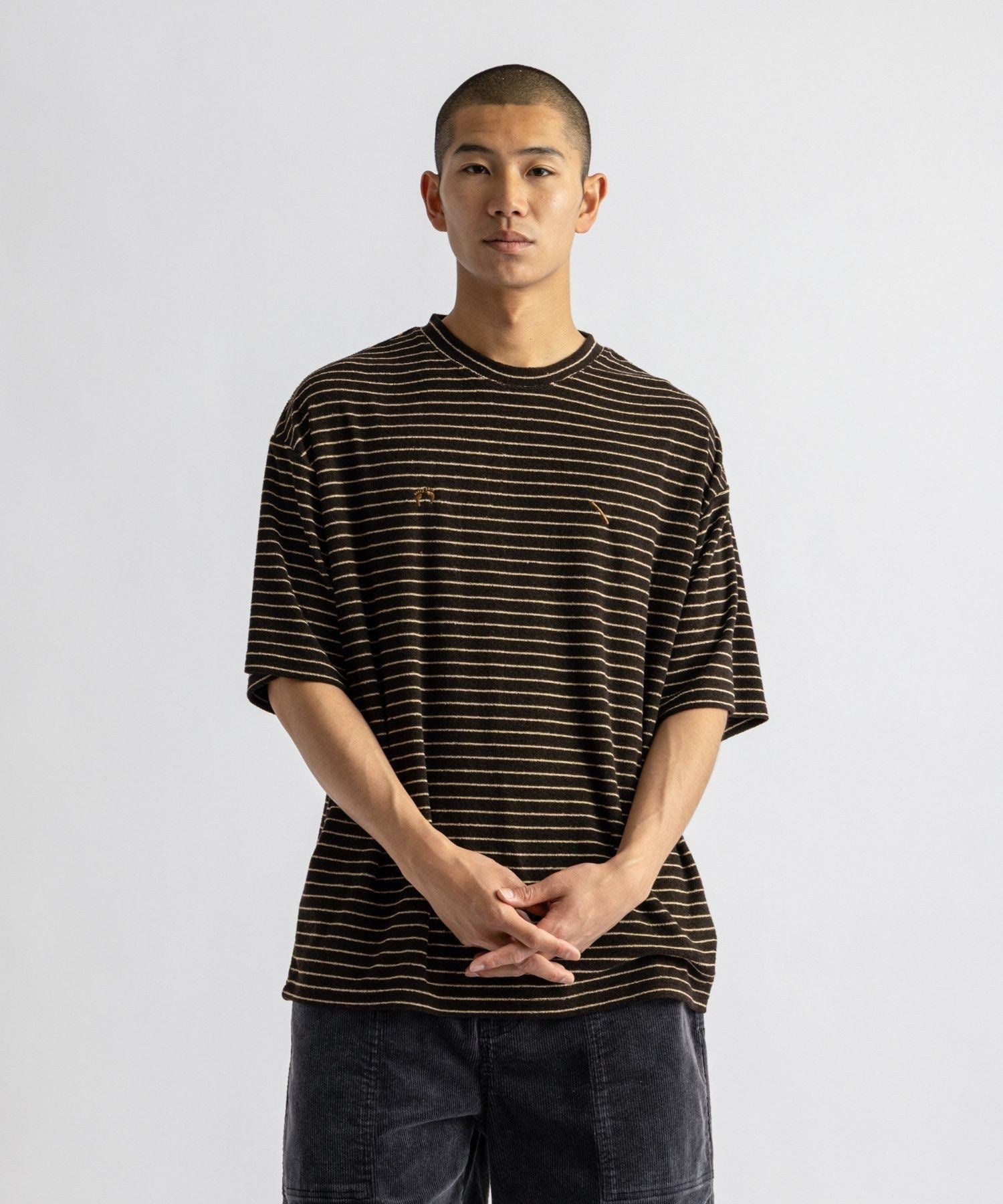 HANG TEN x Saturdays NYC Pile Stripe Tee
