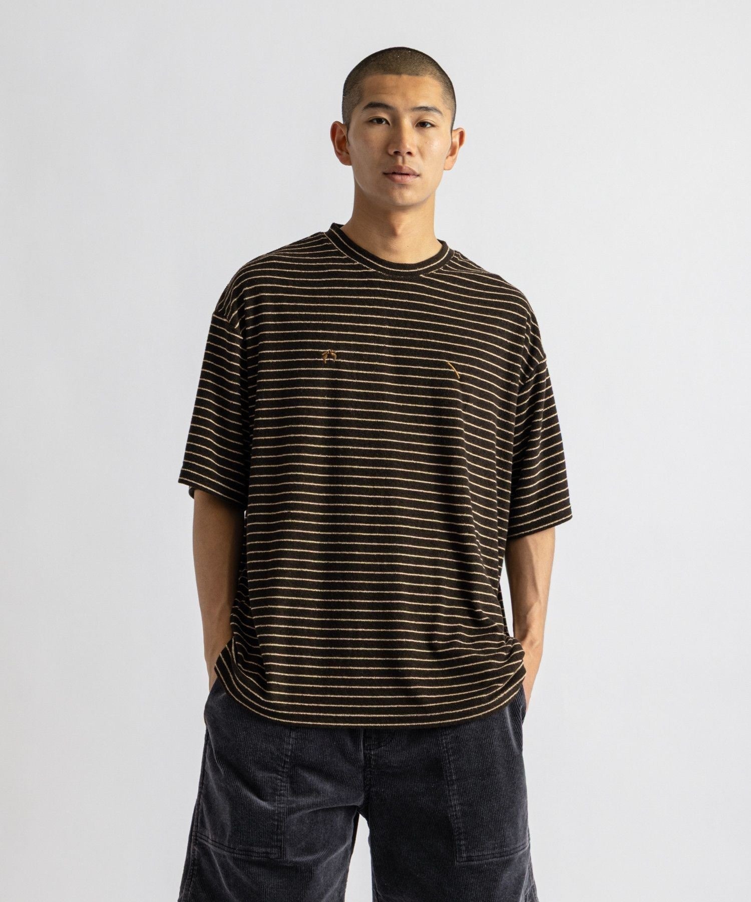 HANG TEN x Saturdays NYC Pile Stripe Tee