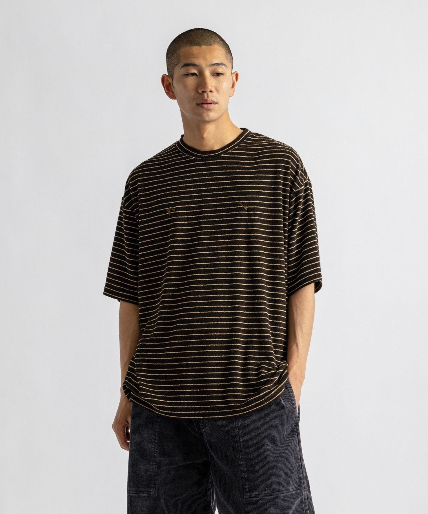 HANG TEN x Saturdays NYC Pile Stripe Tee