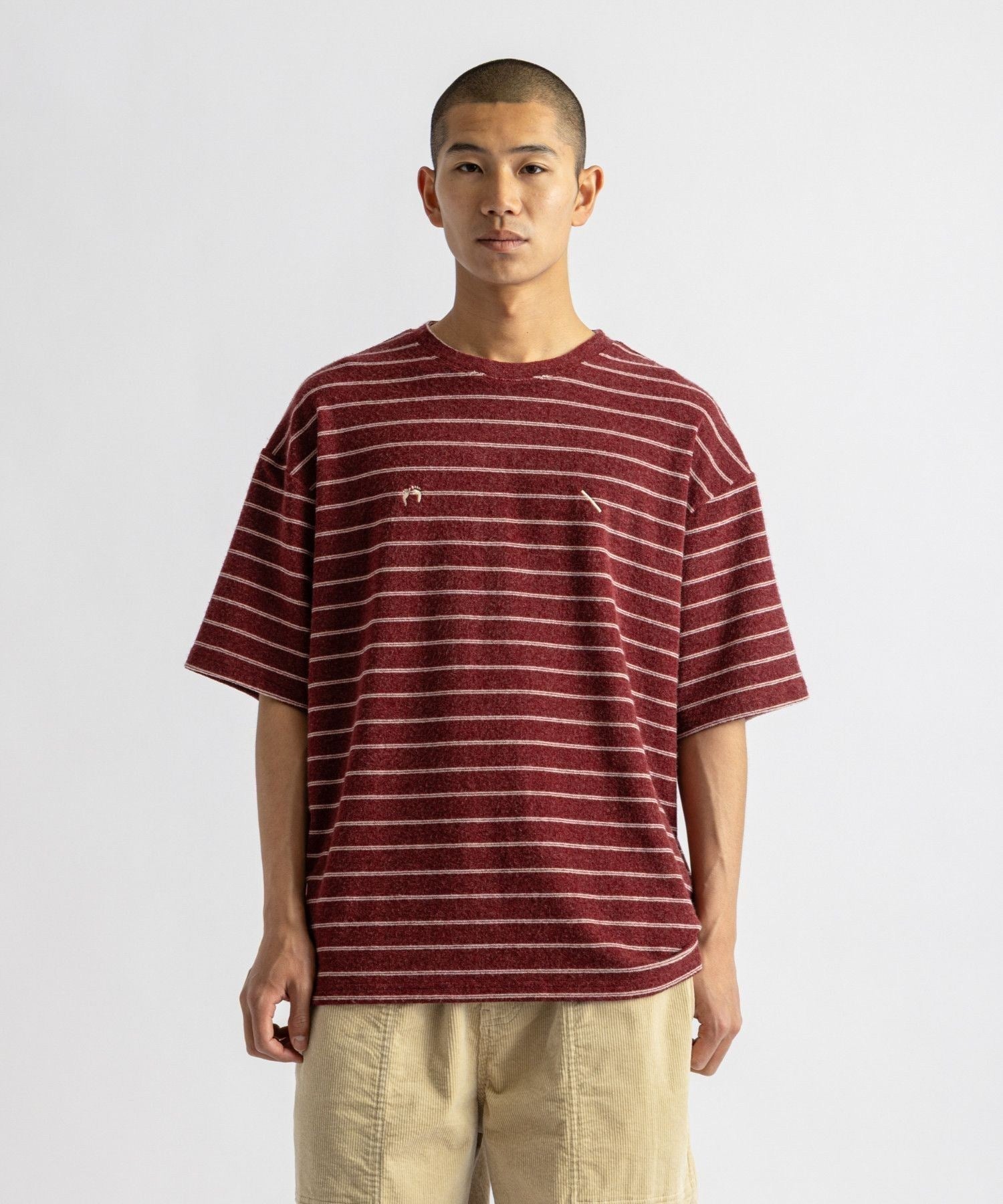 HANG TEN x Saturdays NYC Pile Stripe Tee