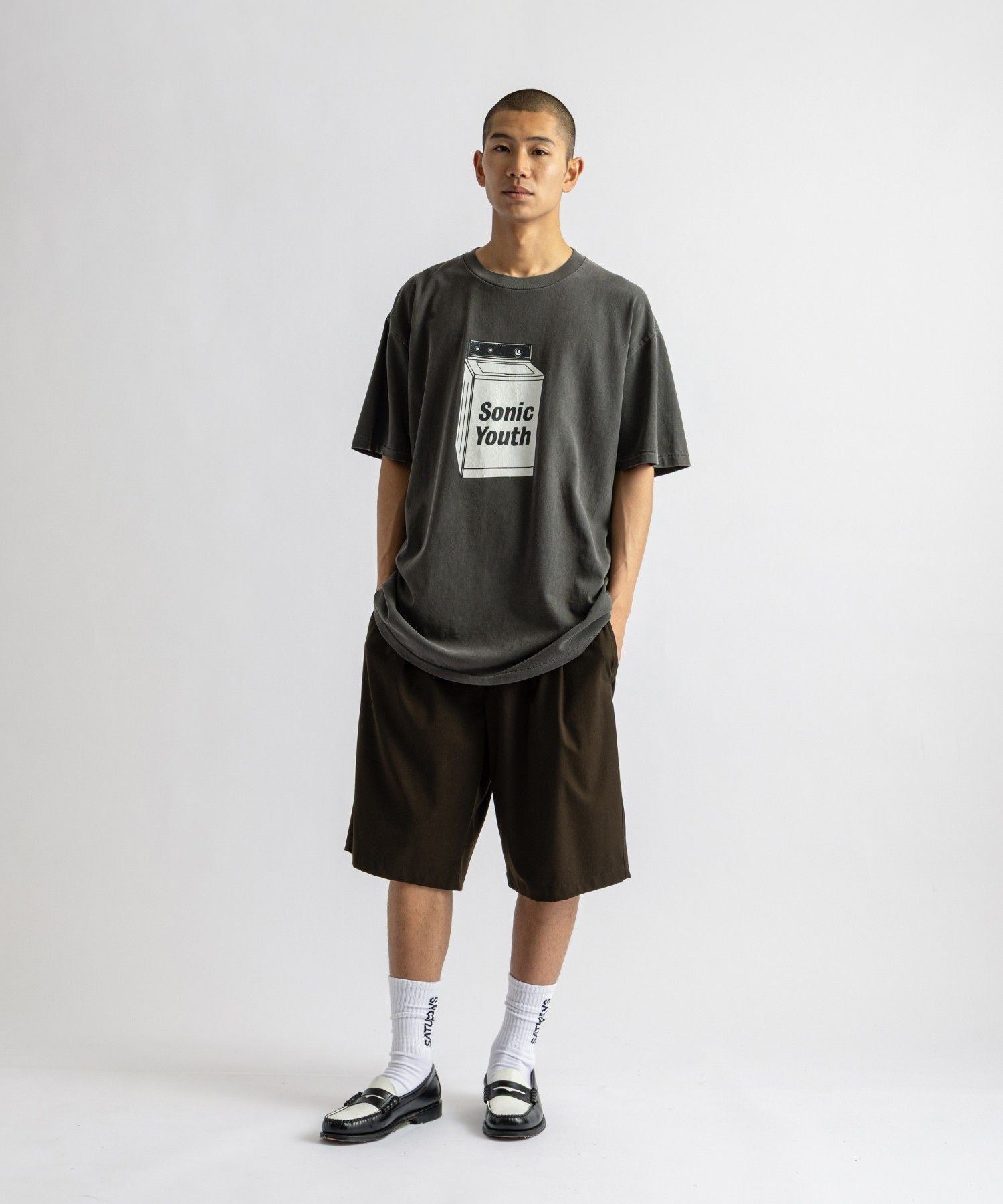 Sonic Youth × Saturdays NYC WASHING MACHINE TEE SP