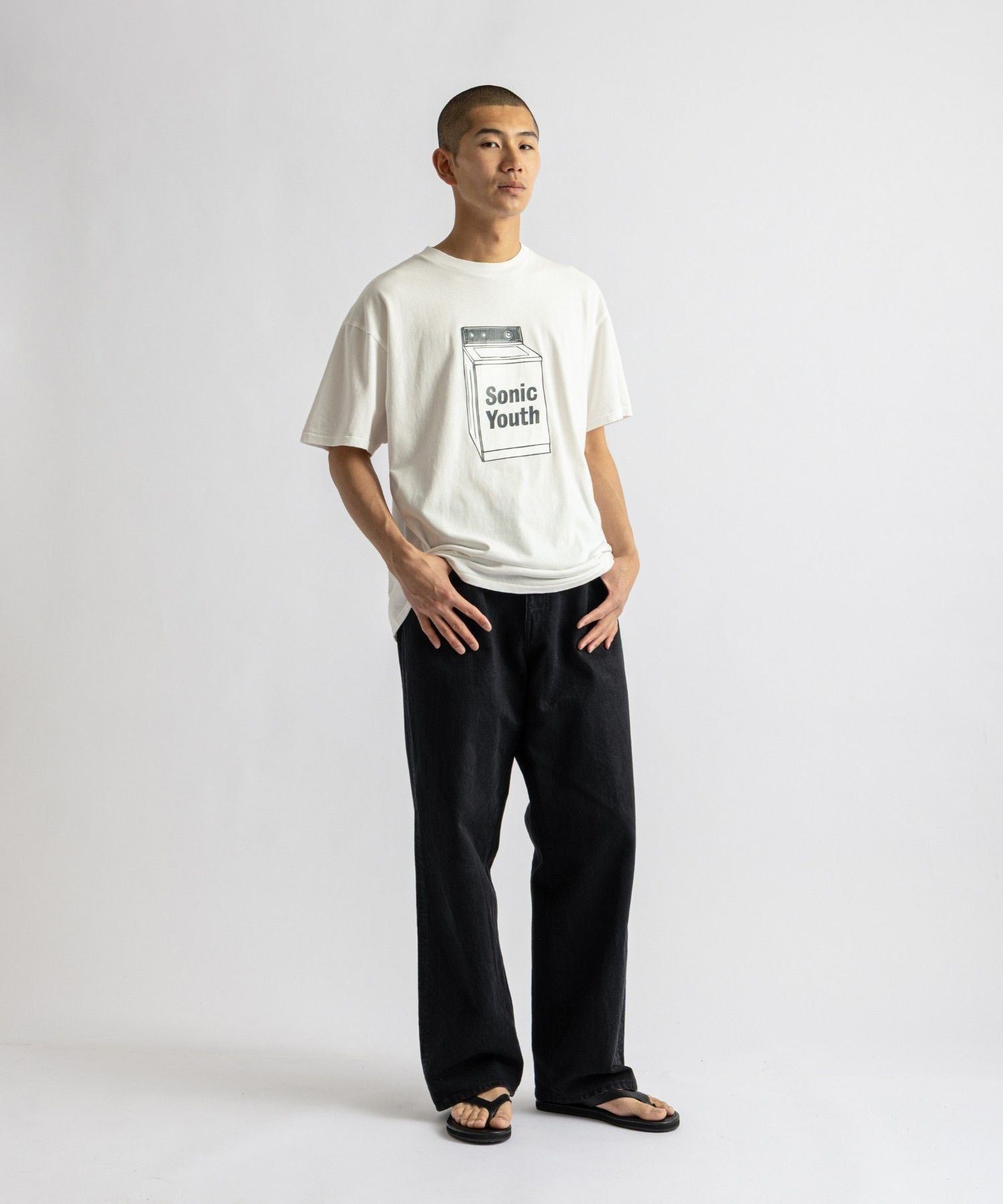 Sonic Youth × Saturdays NYC WASHING MACHINE TEE SP
