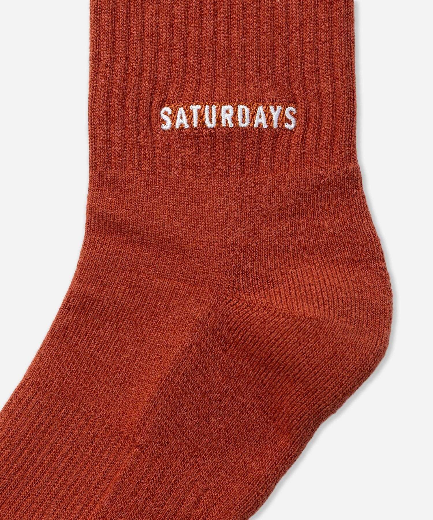 Saturdays Ankle Logo Socks
