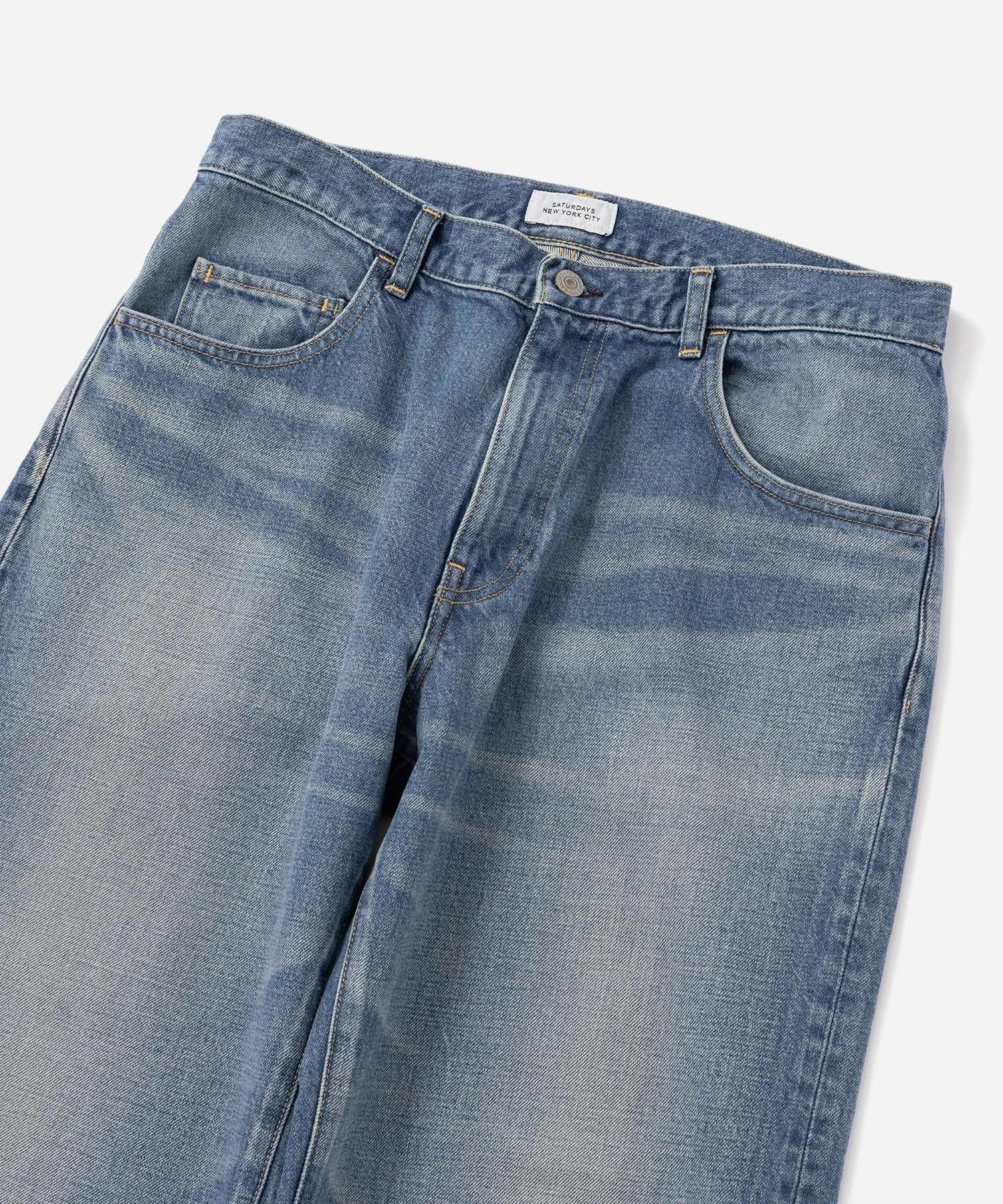 Takeru Relaxed Denim Pants