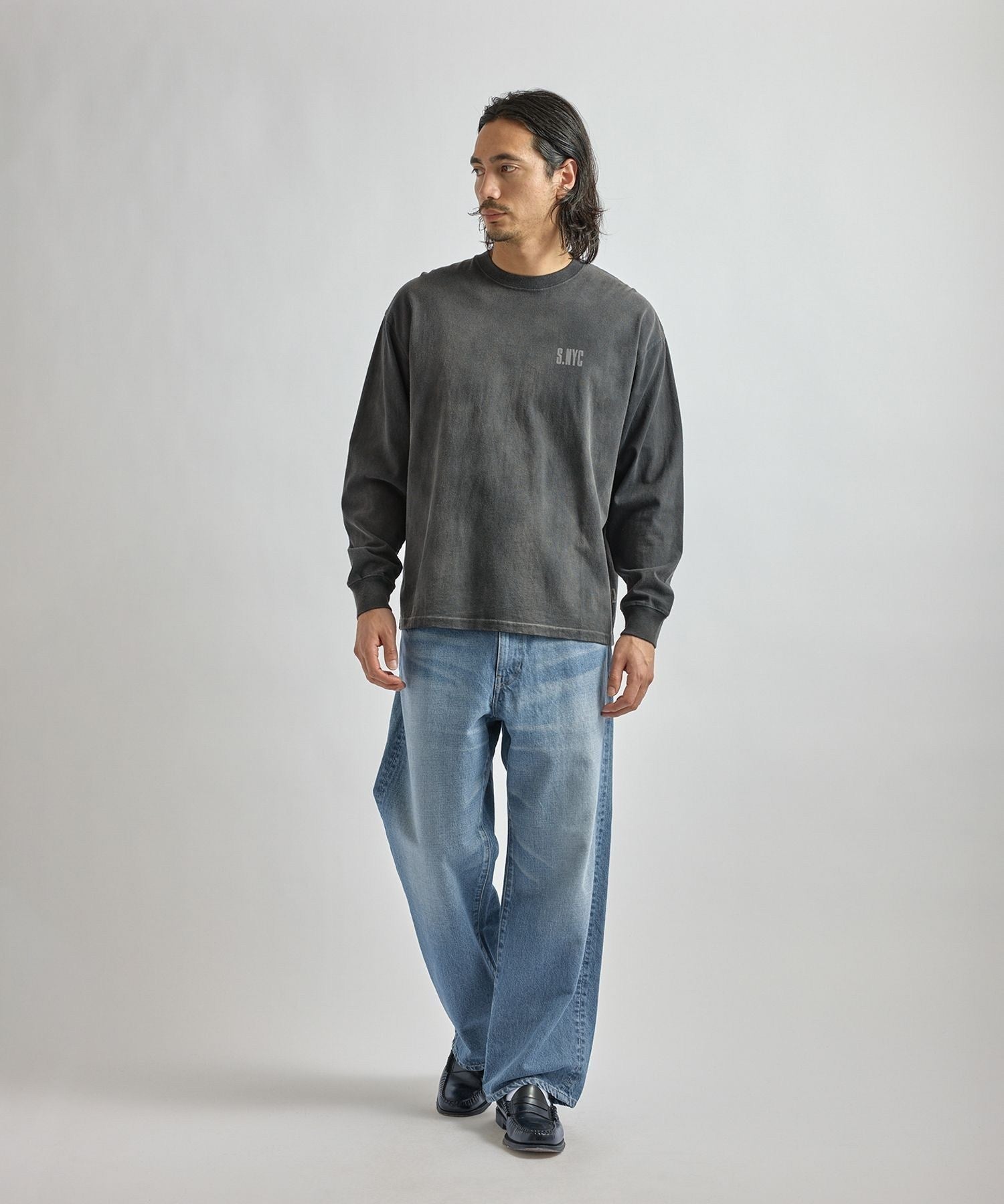 Takeru Relaxed Denim Pants