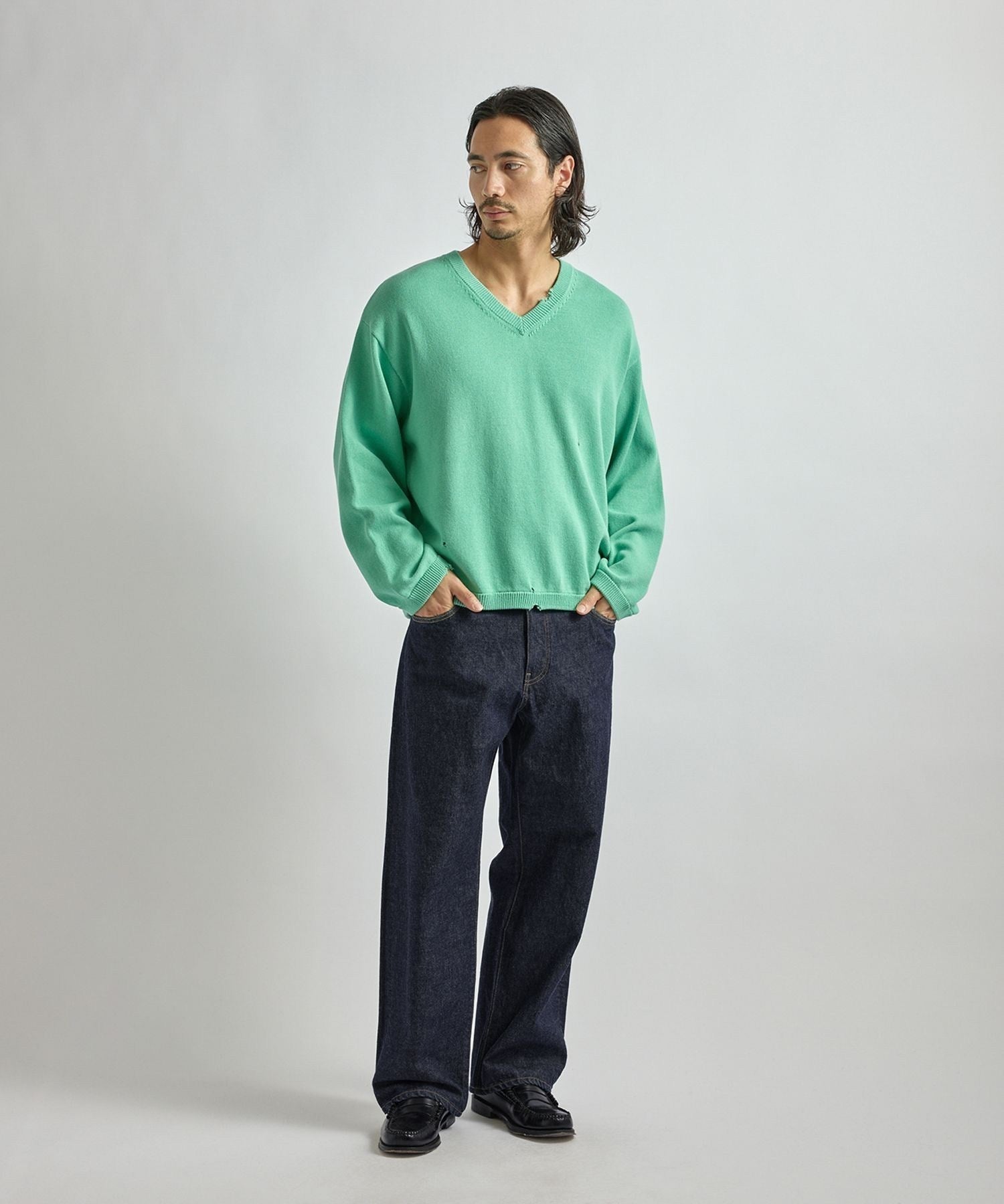 Takeru Relaxed Denim Pants