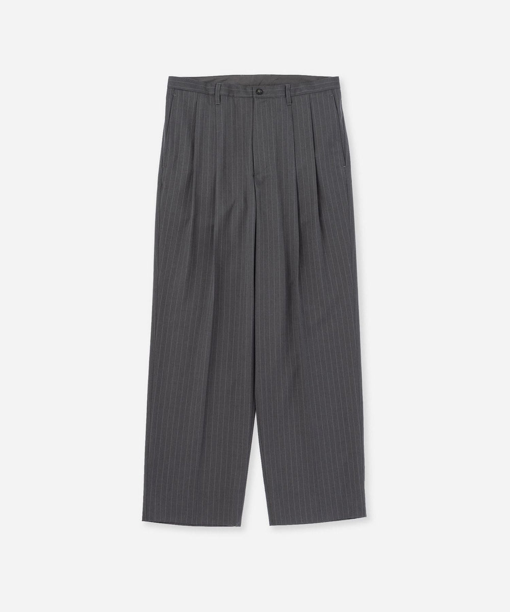 George Herringbone Stripe Two Tuck Pant | Saturdays NYC Japan