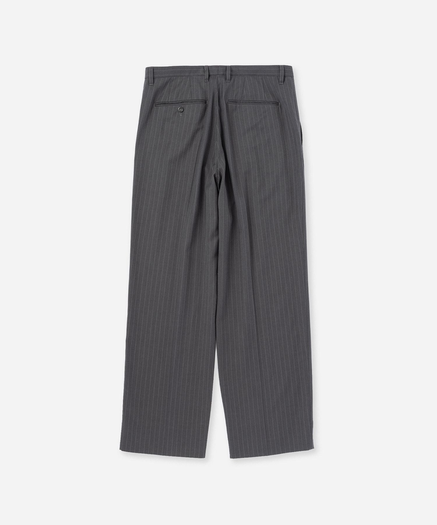 George Herringbone Stripe Two Tuck Pant
