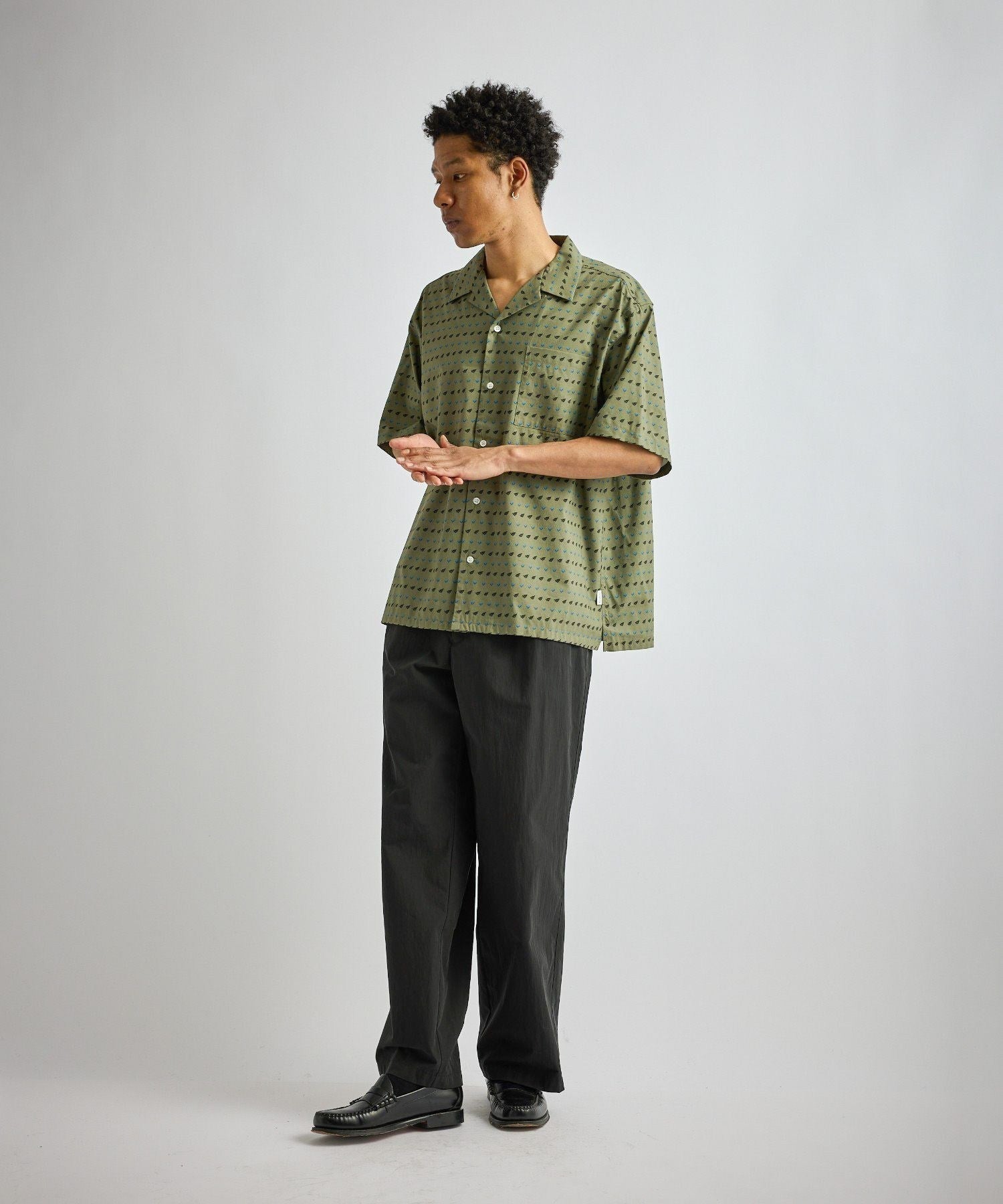 George Wide Two Tuck Pant