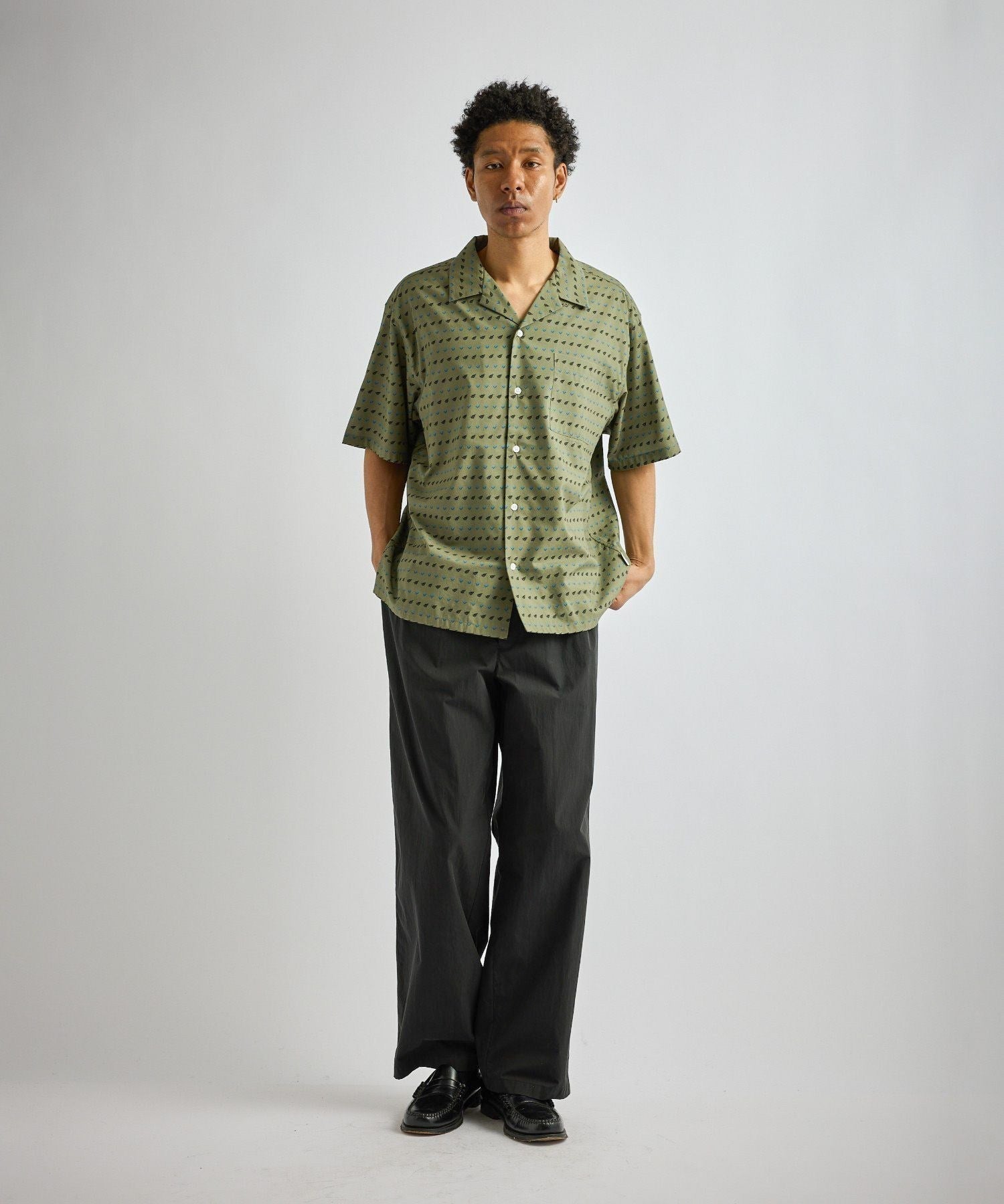 George Wide Two Tuck Pant