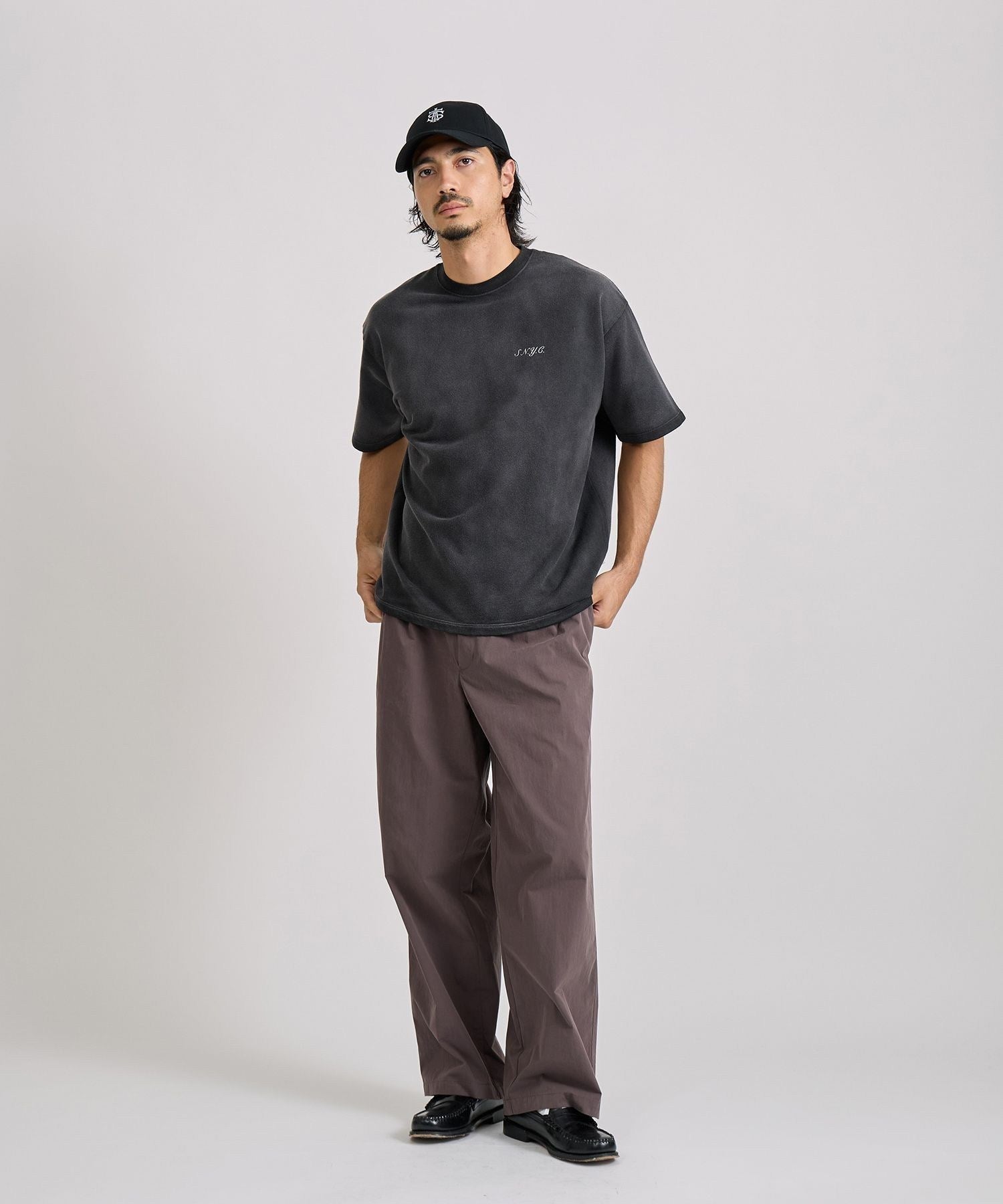 George Wide Two Tuck Pant