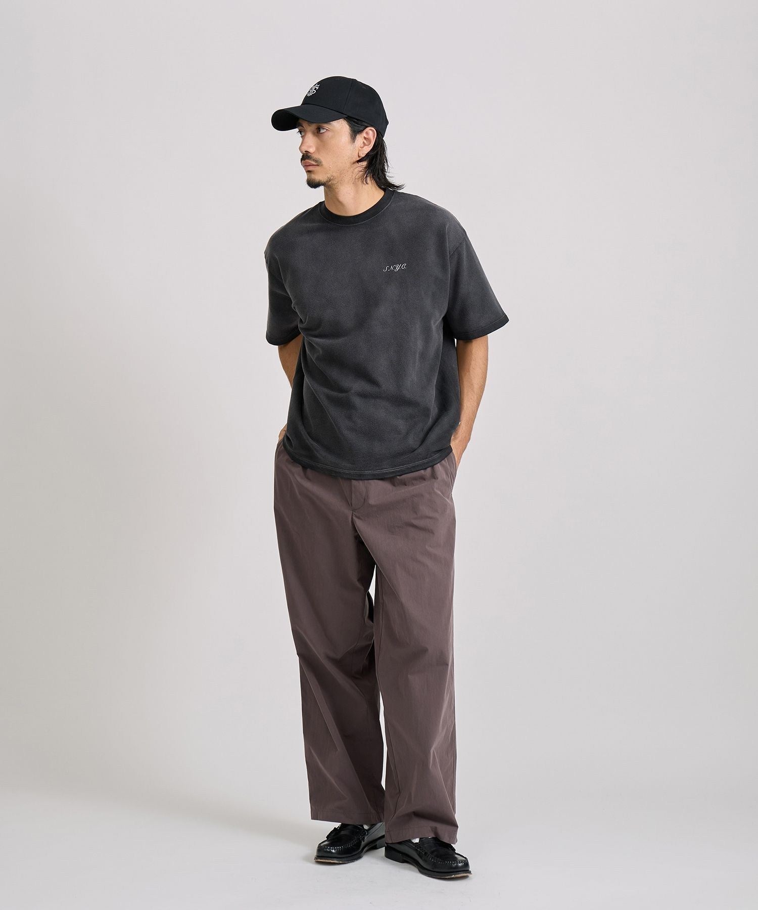 George Wide Two Tuck Pant