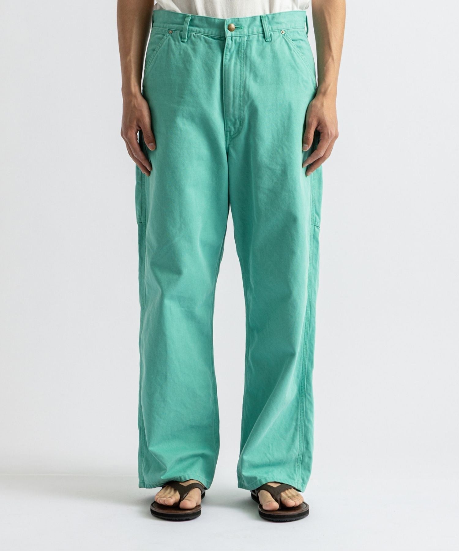 orSlow x Saturdays NYC DAD'S FIT OXFORD PAINTER PANTS