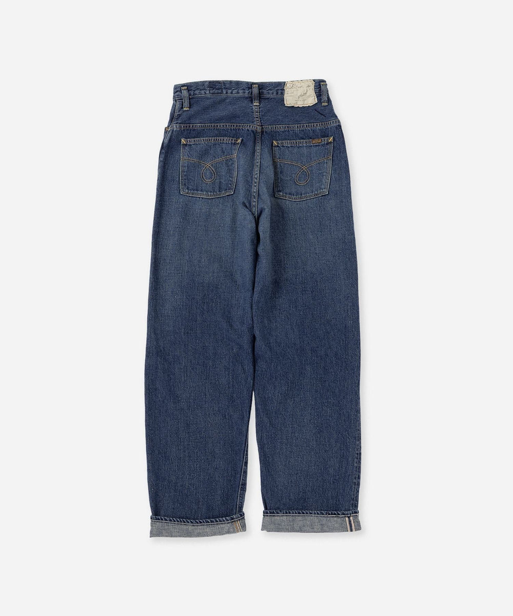 orSlow x Saturdays NYC HIGH WAIST SELVEDGE DENIM PANTS USED