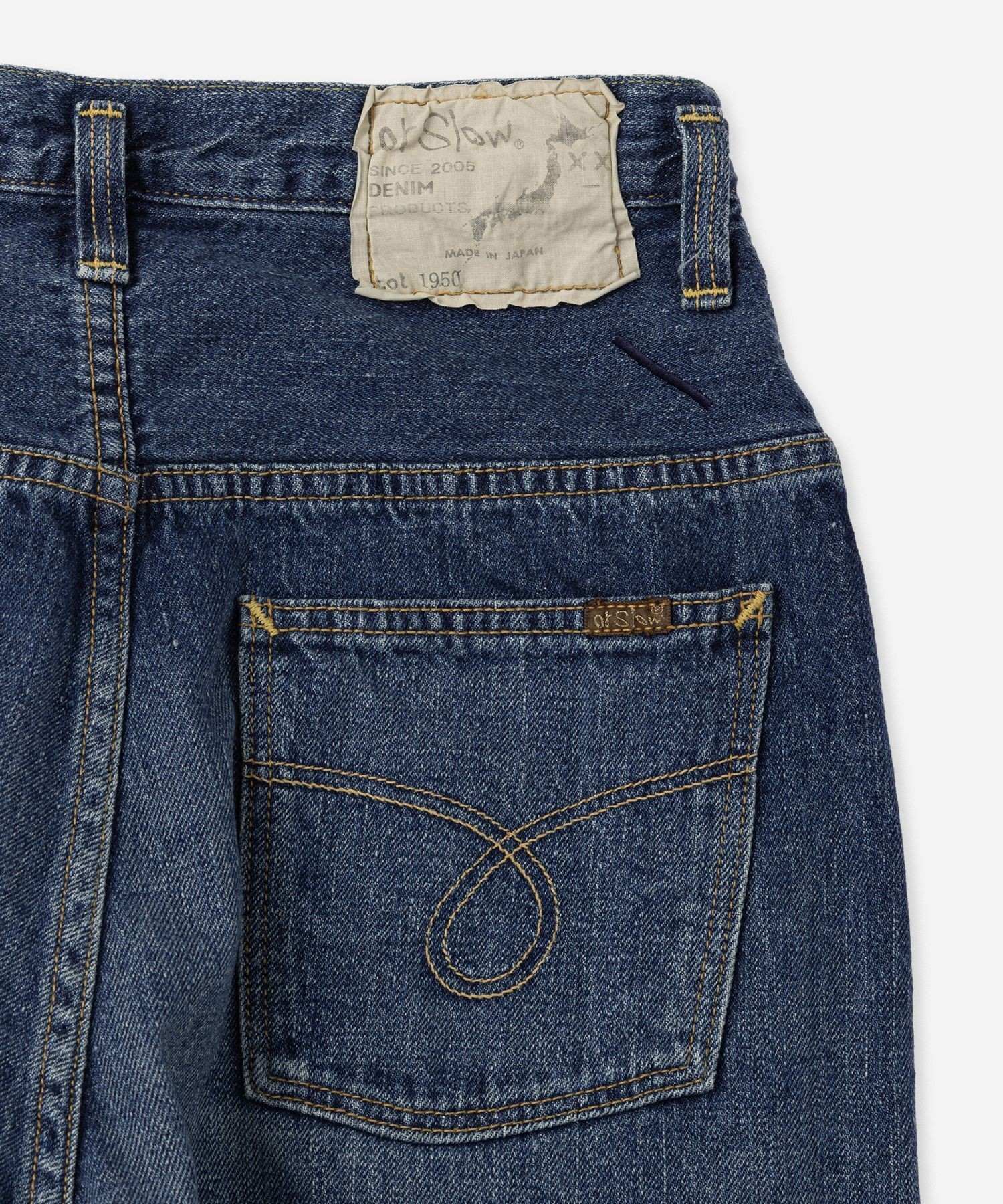orSlow x Saturdays NYC HIGH WAIST SELVEDGE DENIM PANTS USED | WOMEN