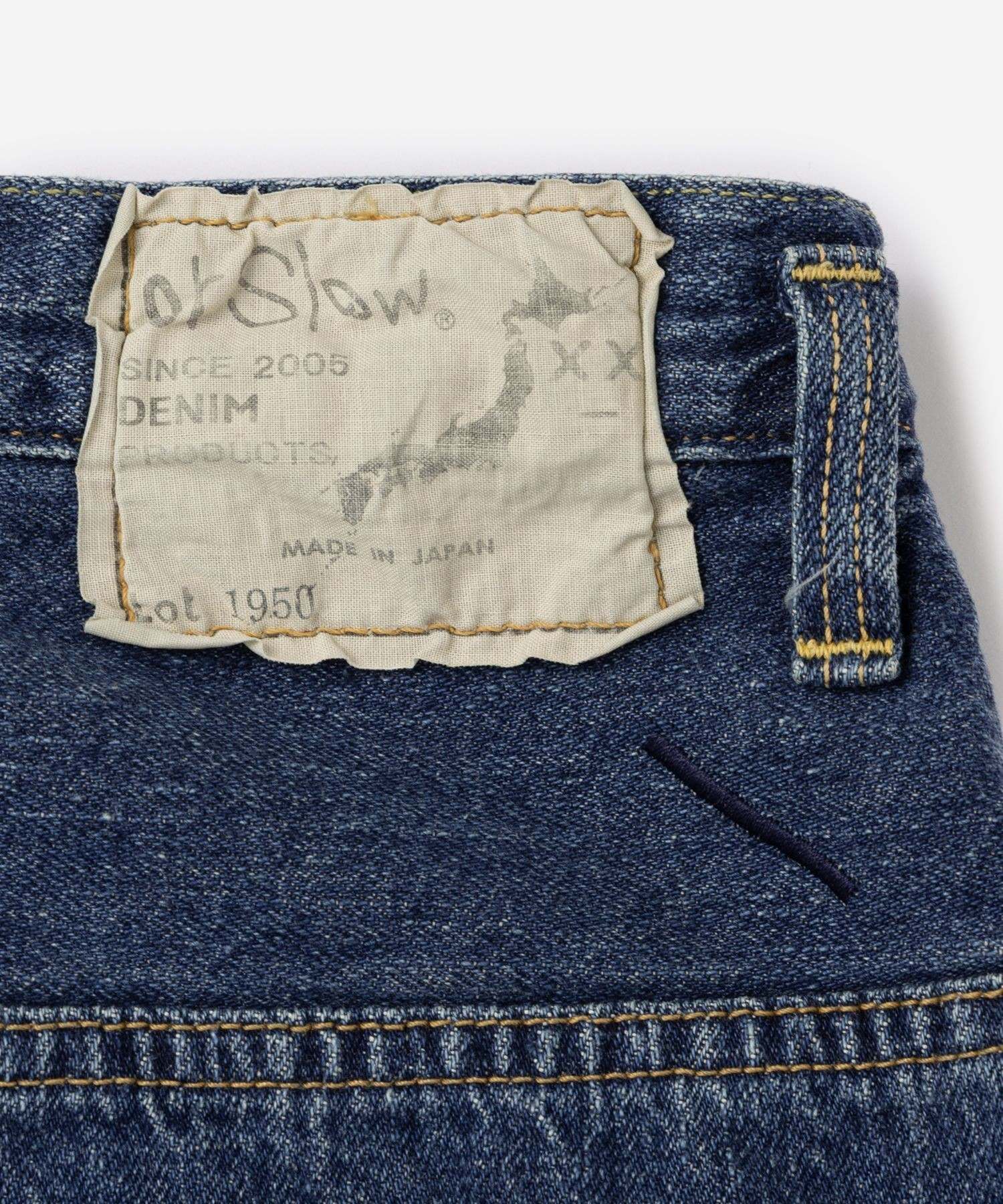orSlow x Saturdays NYC HIGH WAIST SELVEDGE DENIM PANTS USED | WOMEN