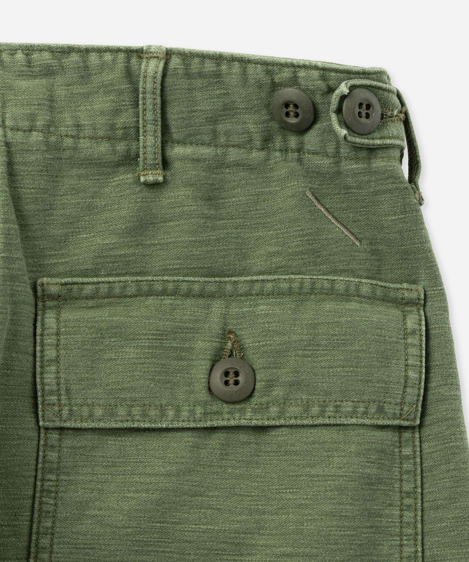 orSlow x Saturdays NYC SHORT LENGTH FATIGUE PANTS USED WASH | WOMEN