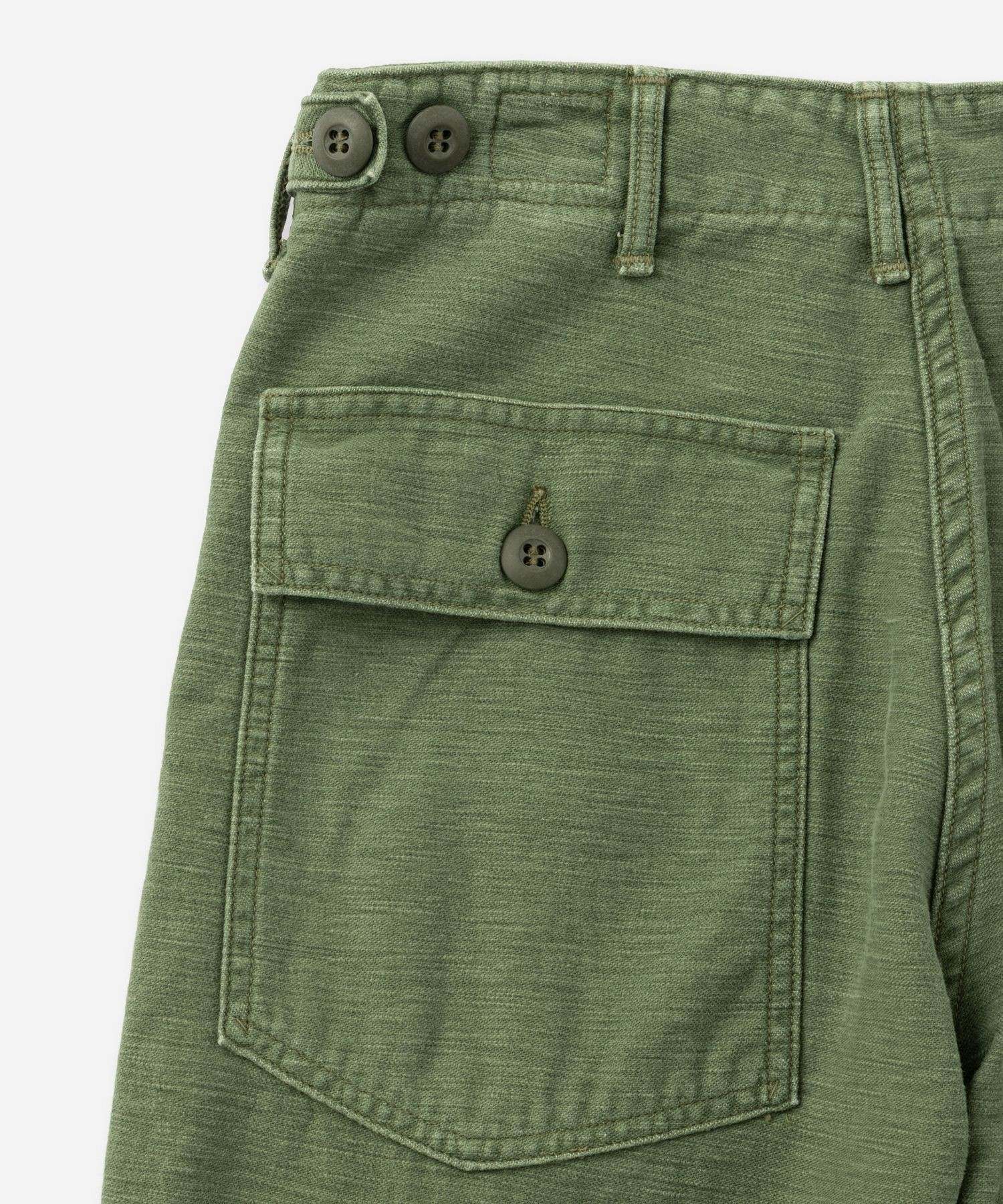 orSlow x Saturdays NYC SHORT LENGTH FATIGUE PANTS USED WASH | WOMEN