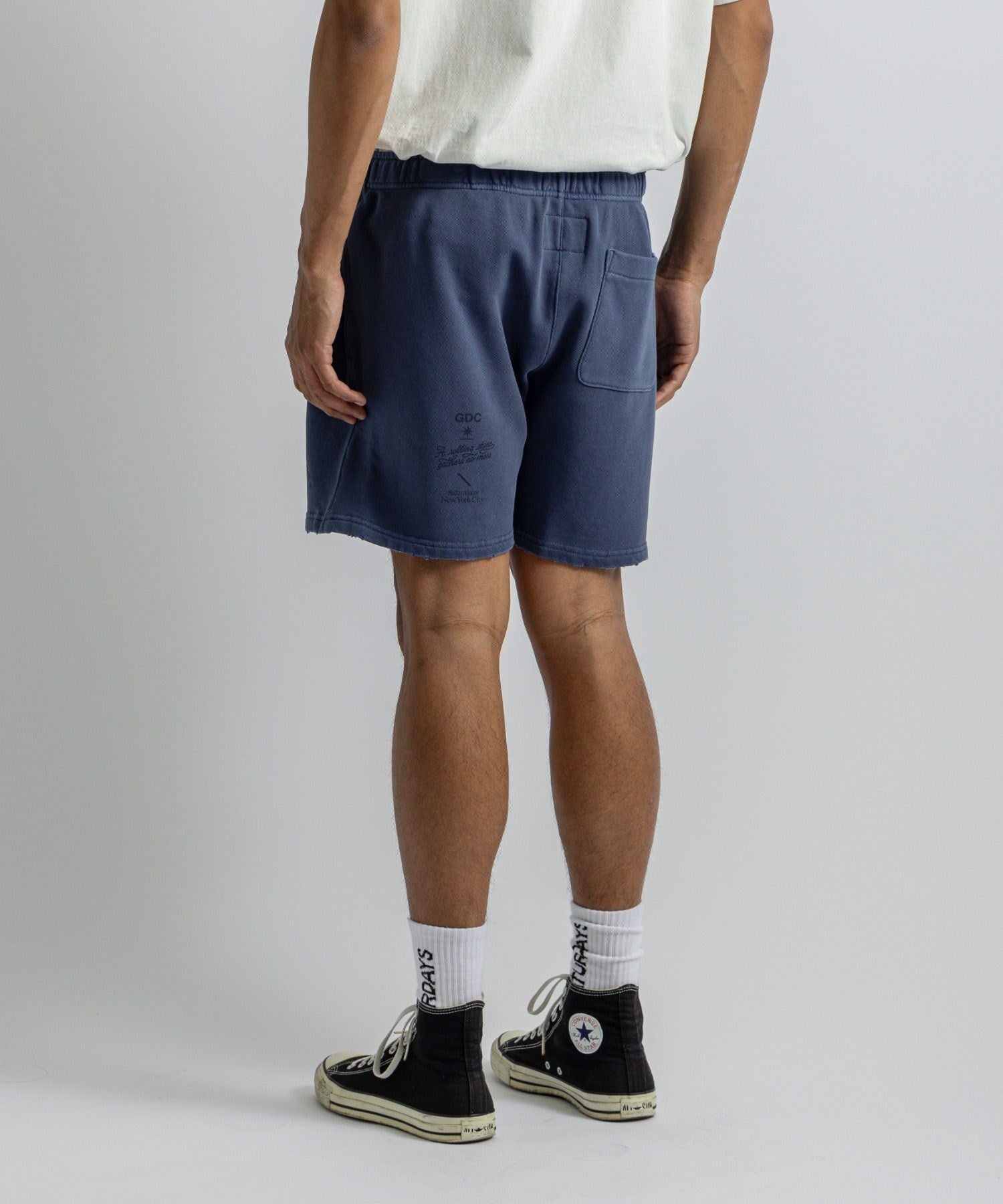 GDC×Saturdays NYC Austin Damaged Sweat Short Pants