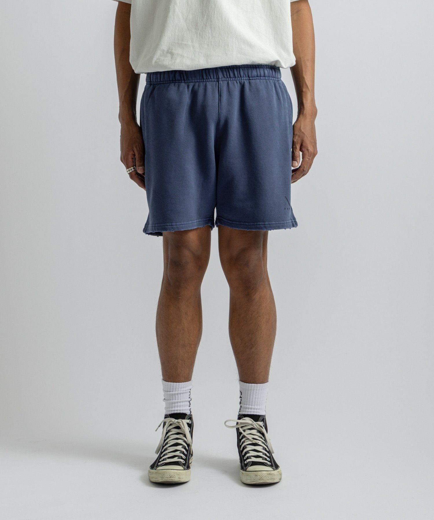 GDC×Saturdays NYC Austin Damaged Sweat Short Pants