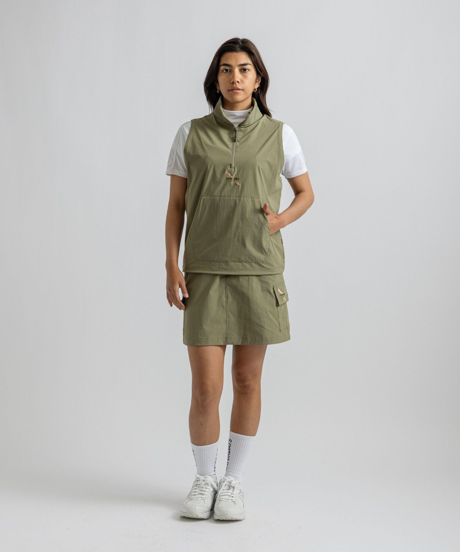 renoma GOLF x Saturdays NYC Womens Cargo Skirt | WOMEN