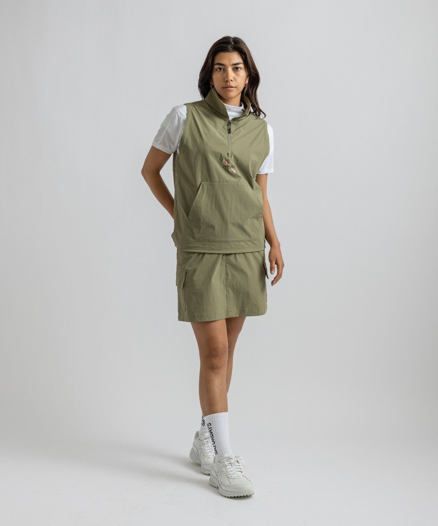renoma GOLF x Saturdays NYC Womens Cargo Skirt | WOMEN