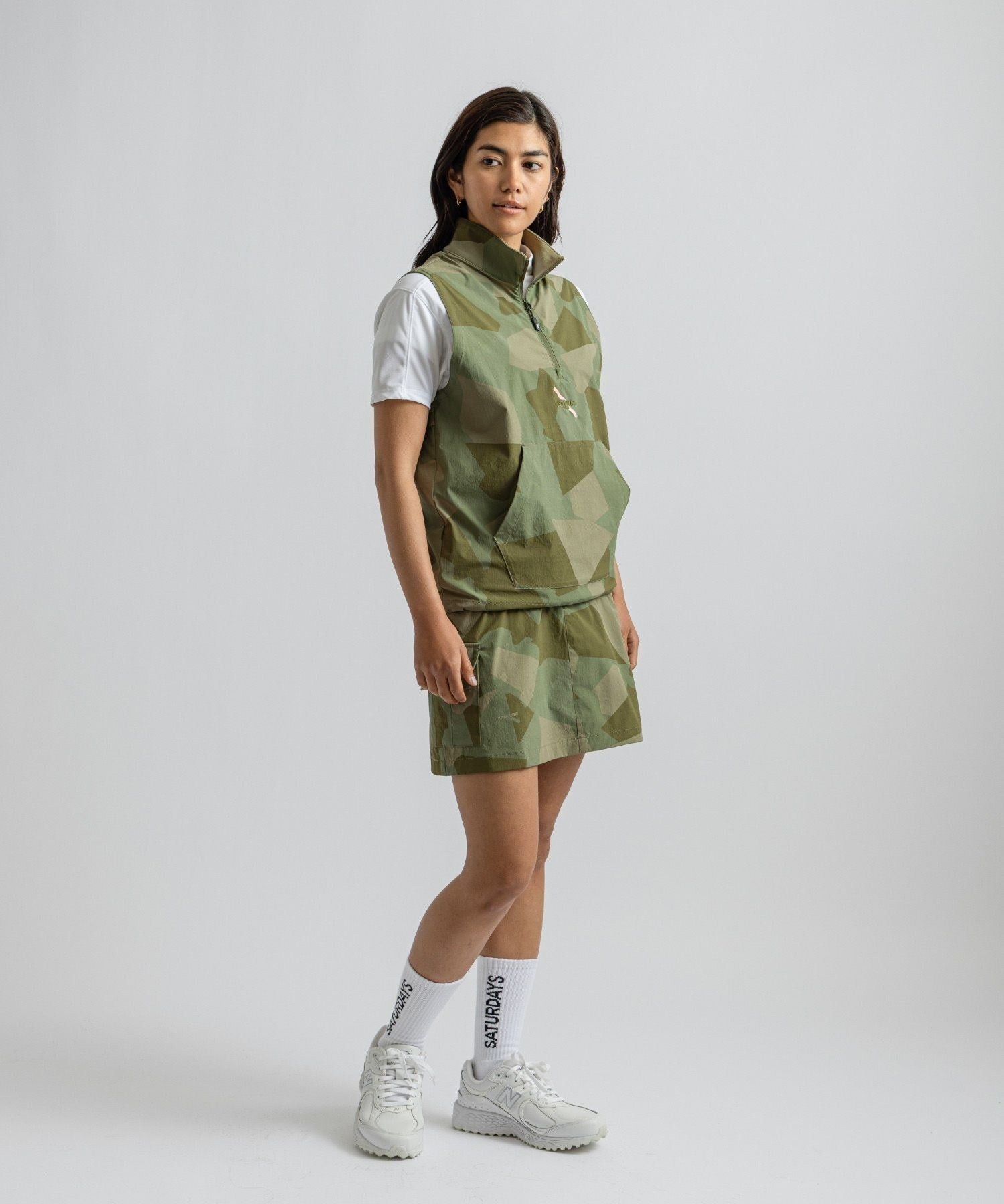 renoma GOLF x Saturdays NYC Womens Cargo Skirt | WOMEN