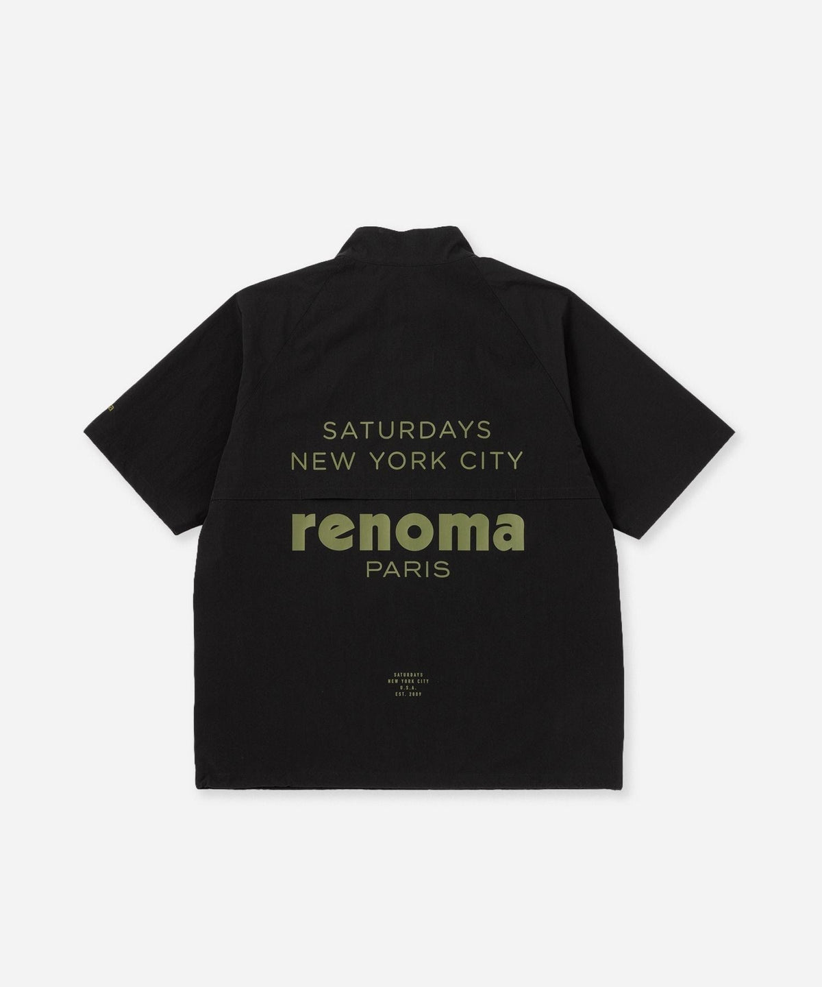 renoma GOLF x Saturdays NYC Mens Half Zip JK SS
