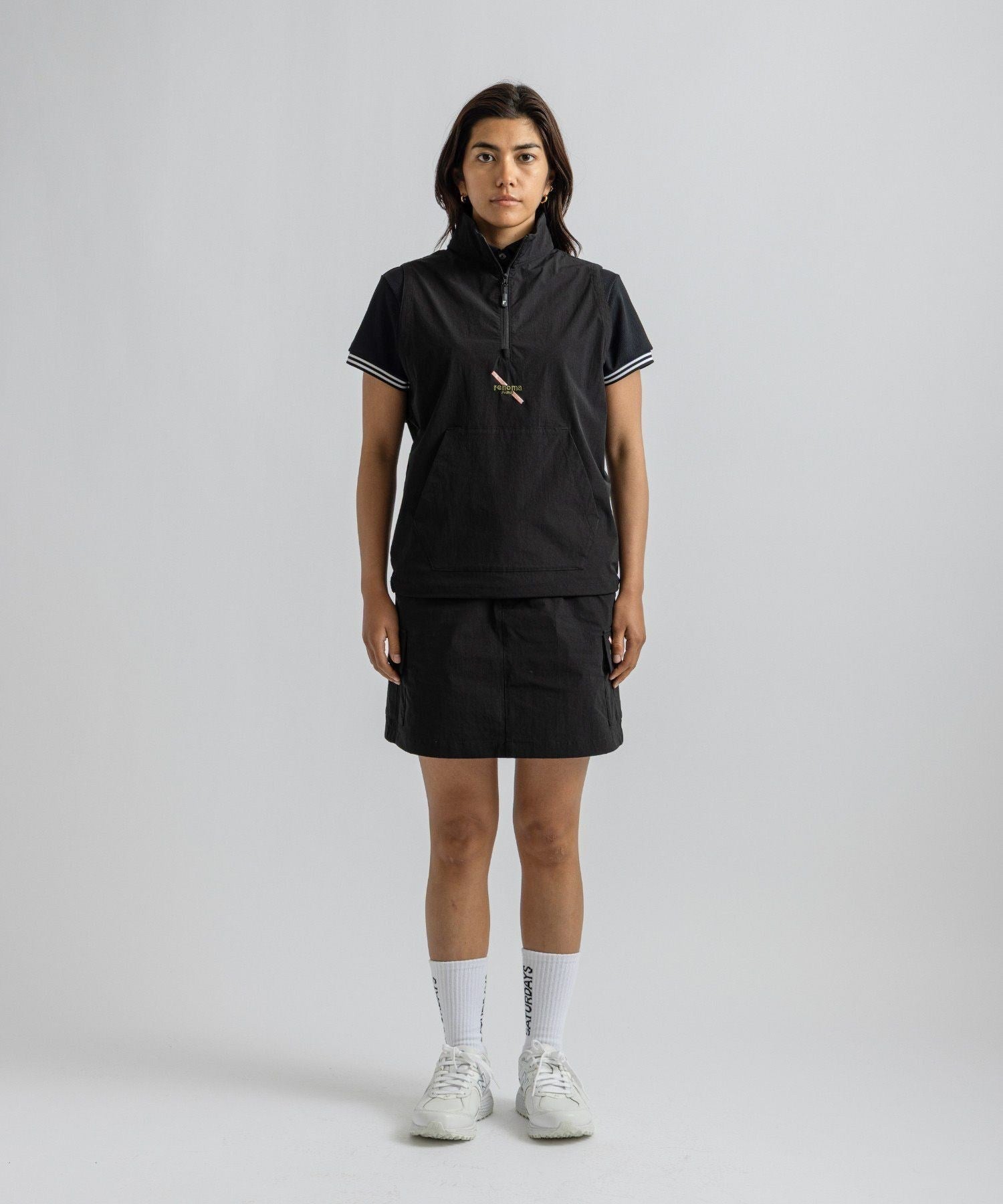 renoma GOLF x Saturdays NYC Womens Half Zip Vest | WOMEN