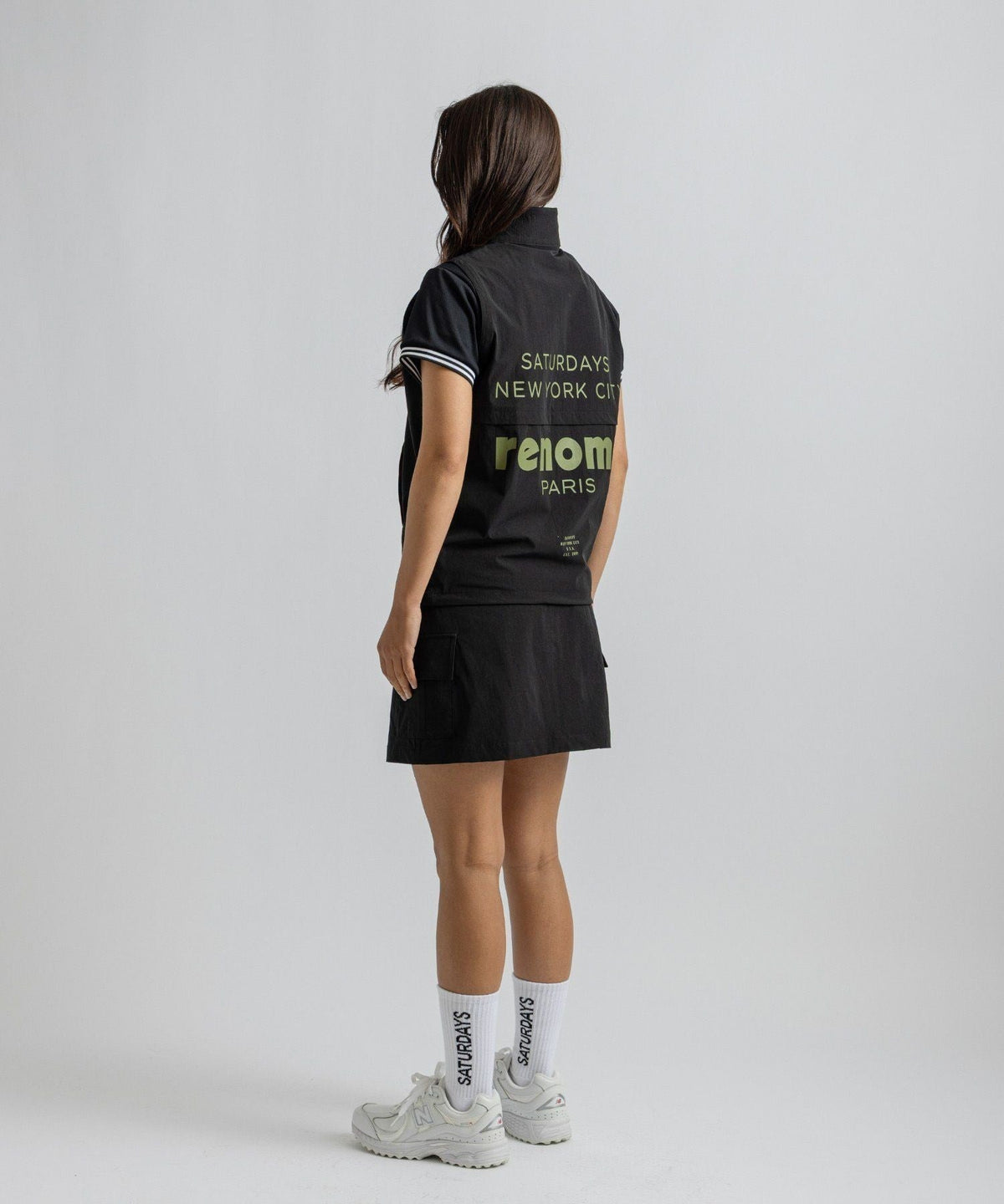 renoma GOLF x Saturdays NYC Womens Half Zip Vest | WOMEN
