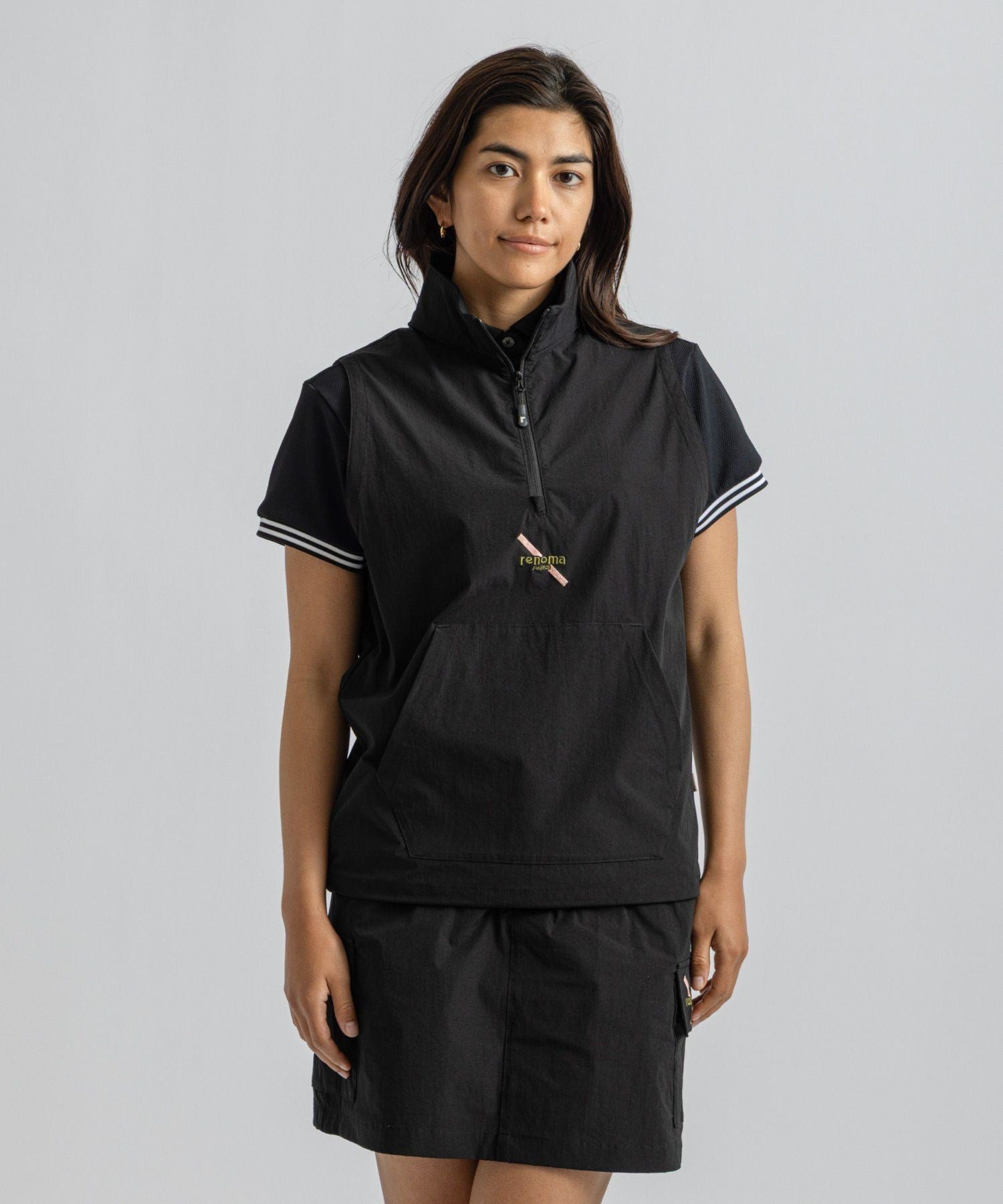 renoma GOLF x Saturdays NYC Womens Half Zip Vest | WOMEN