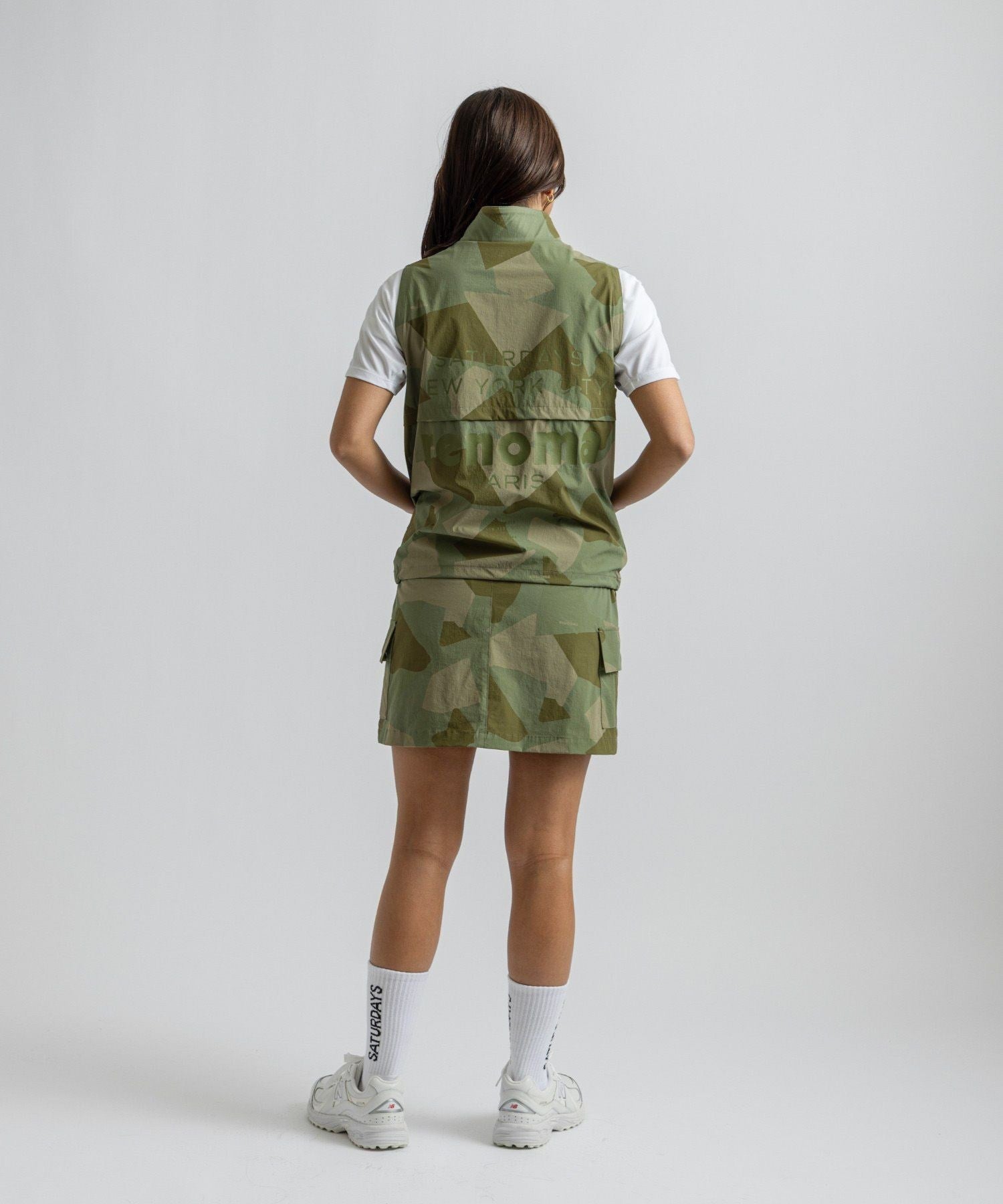 renoma GOLF x Saturdays NYC Womens Half Zip Vest | WOMEN