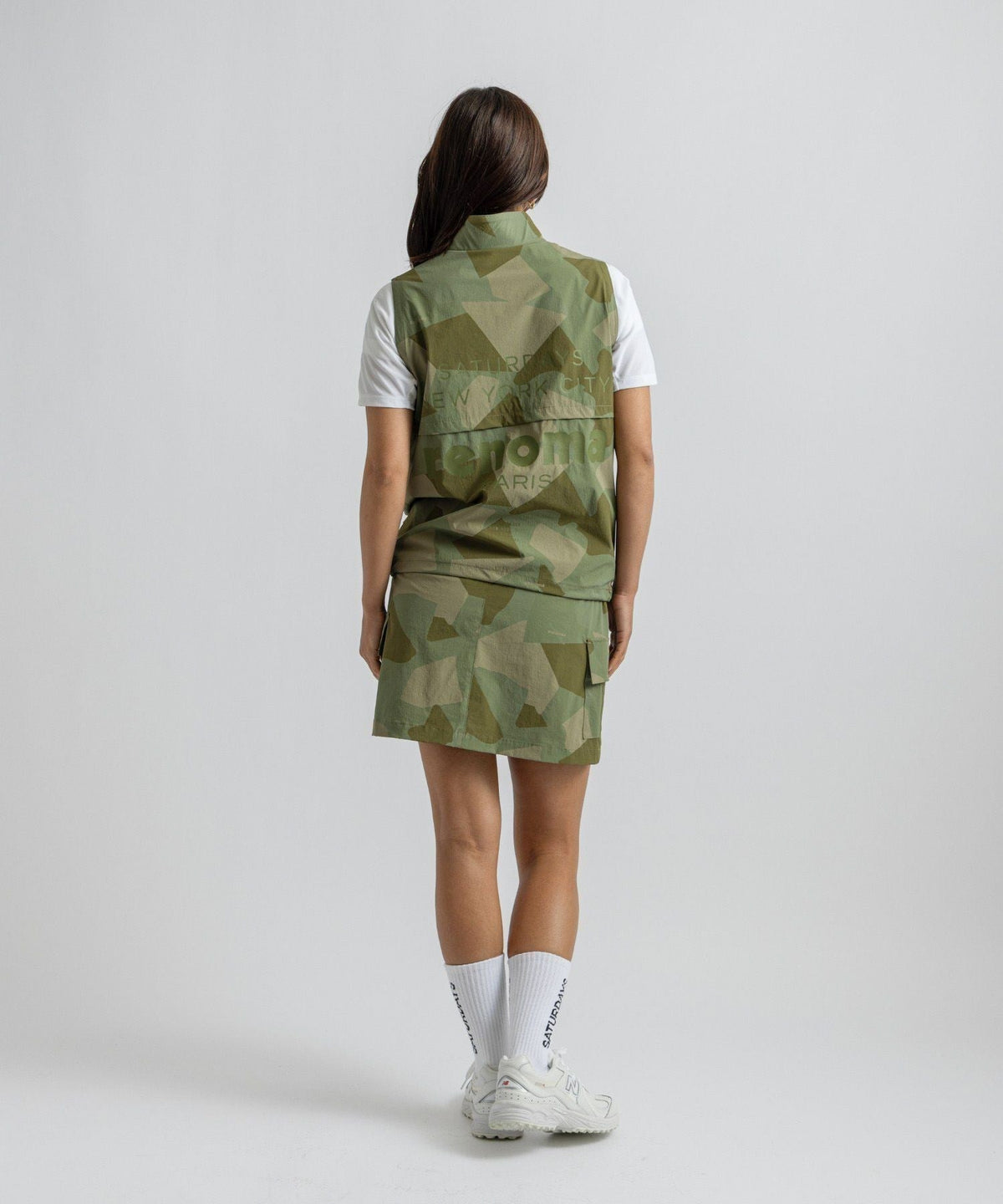 renoma GOLF x Saturdays NYC Womens Half Zip Vest | WOMEN