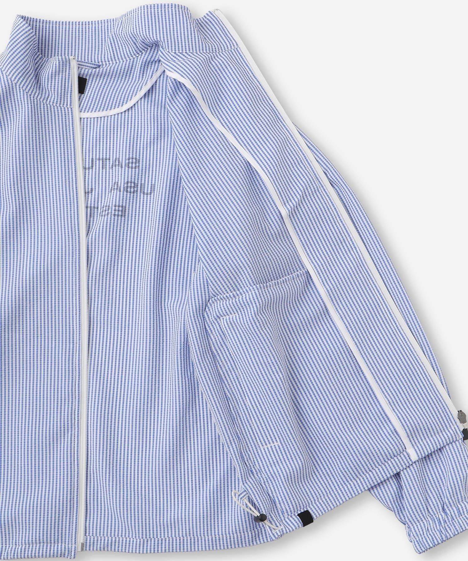 Seersucker Blouson | WOMEN