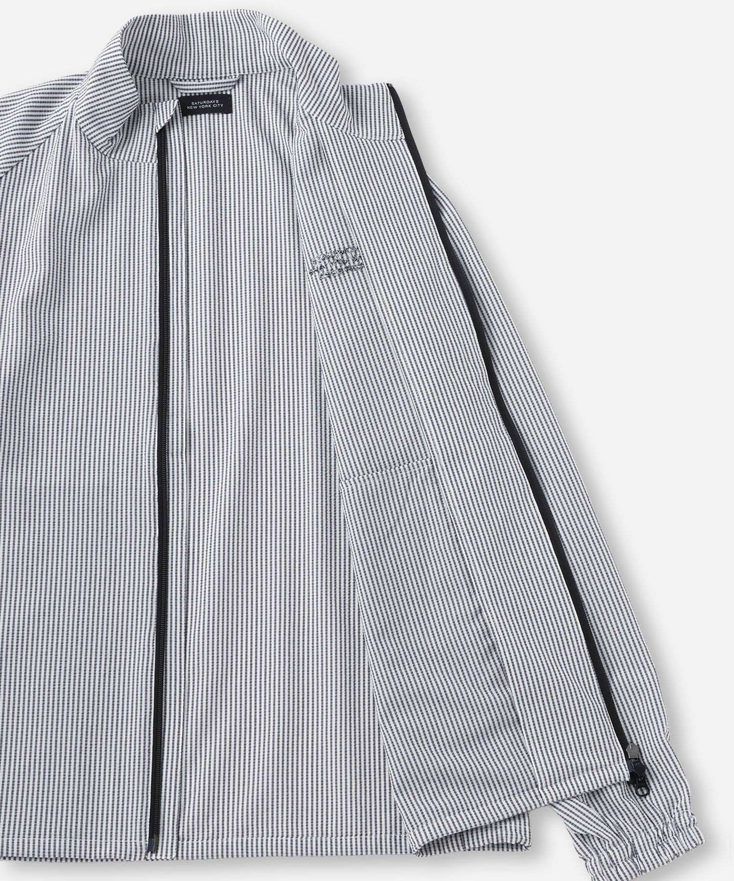 Seersucker Blouson