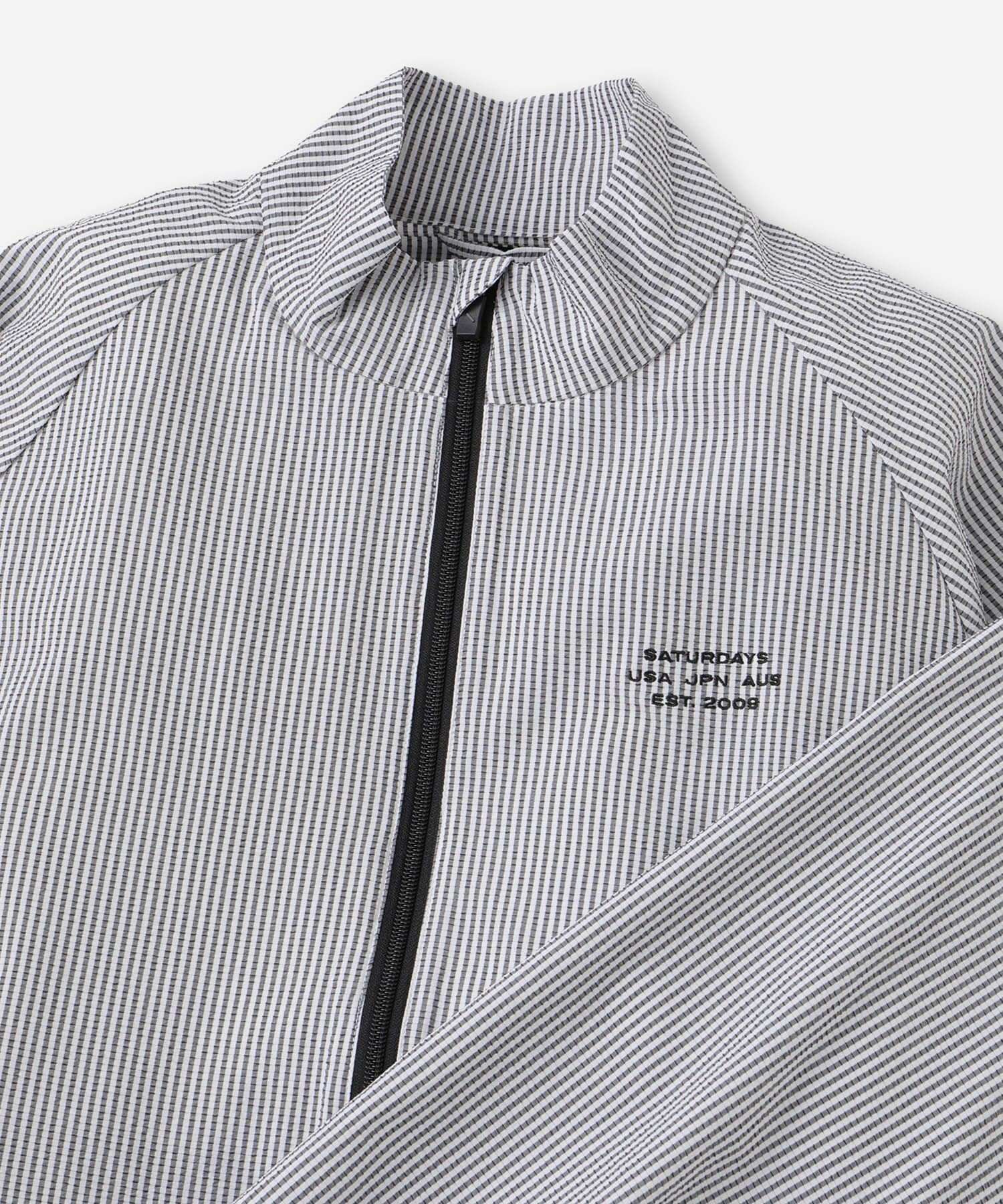 Seersucker Blouson