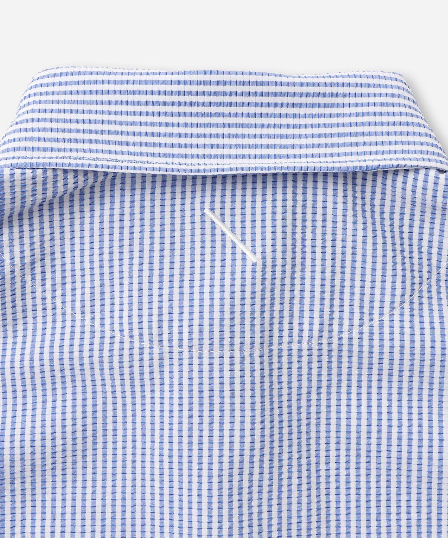 Seersucker Hs Shirt | WOMEN