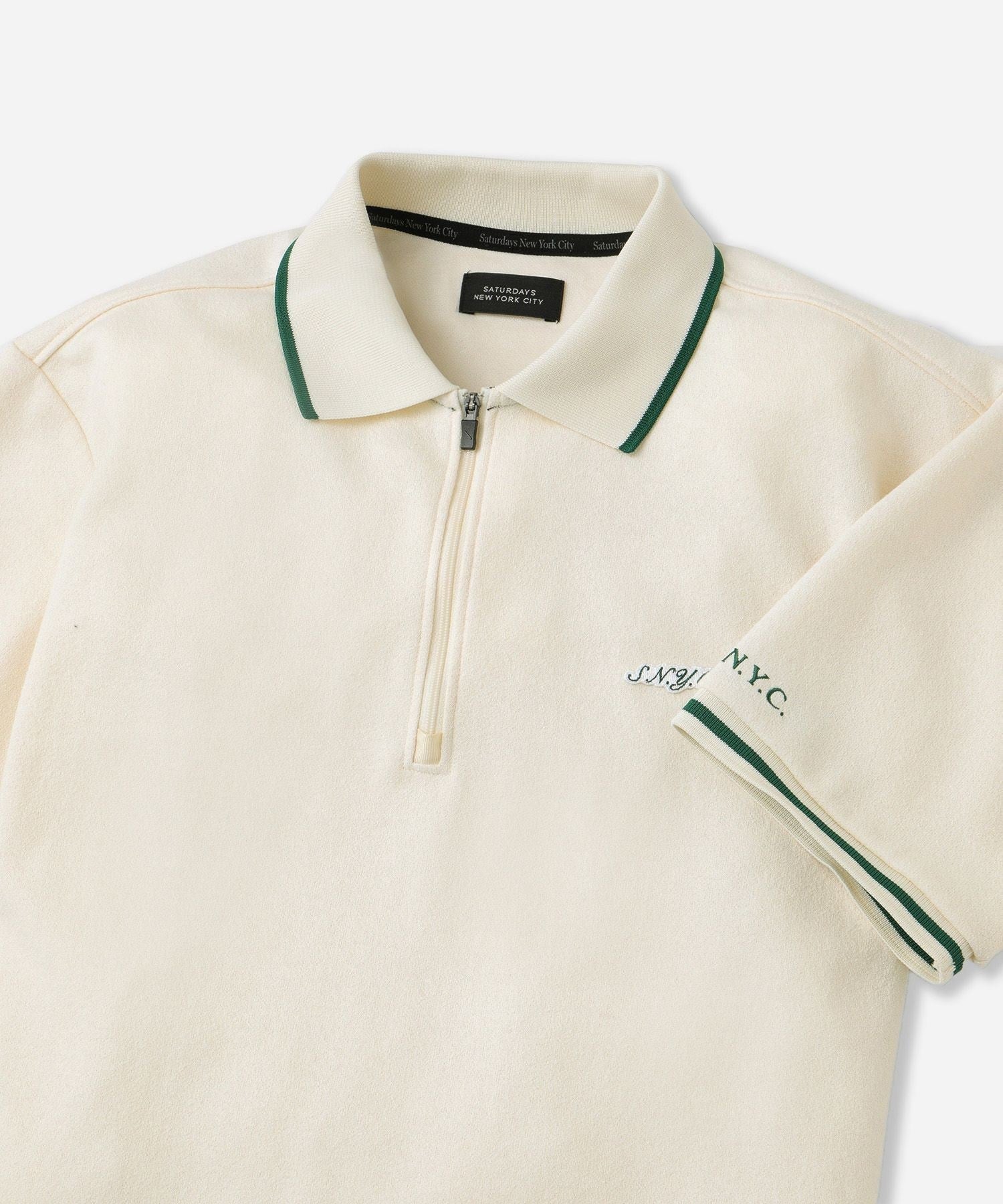 SS Half Zip Polo