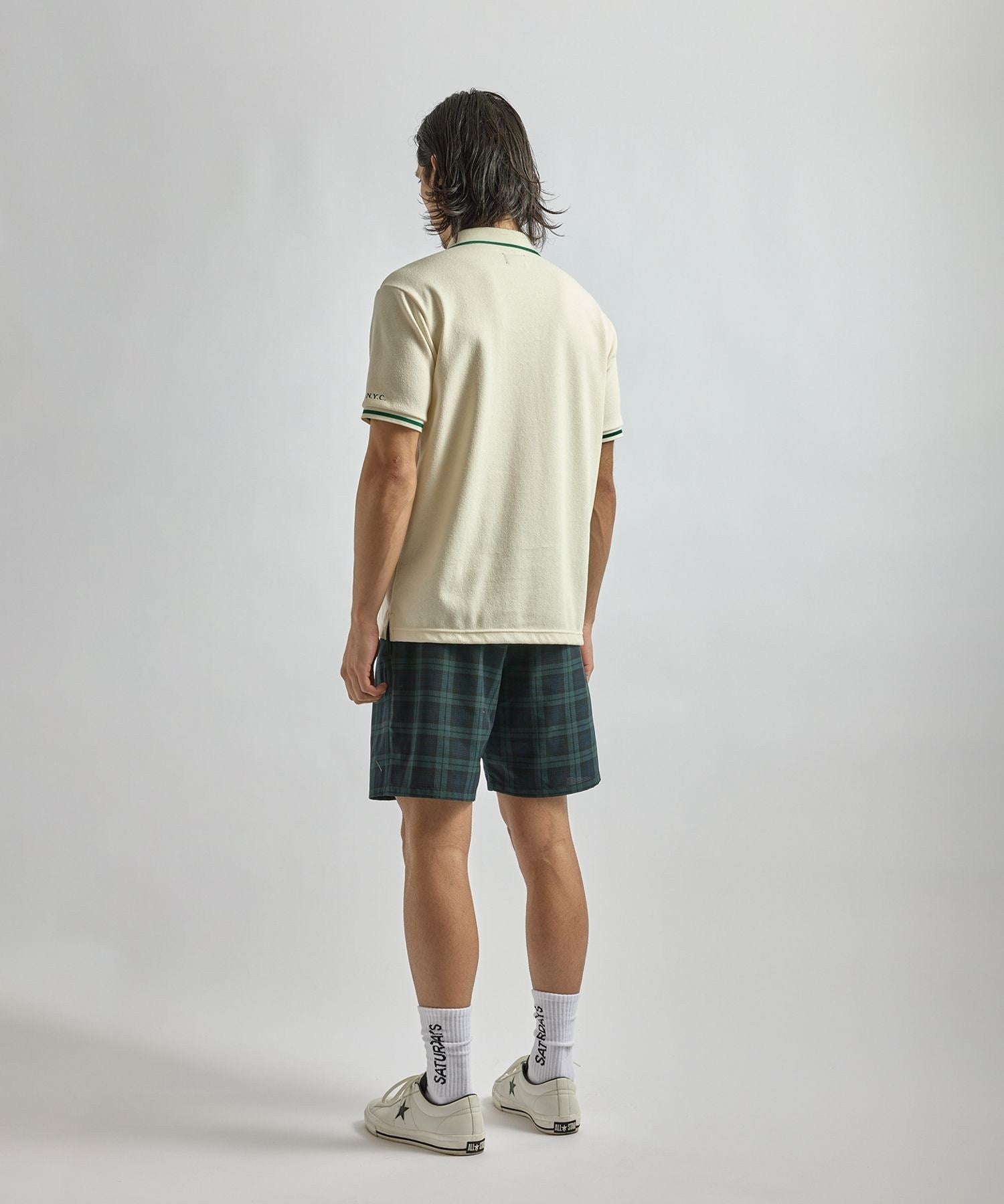 SS Half Zip Polo