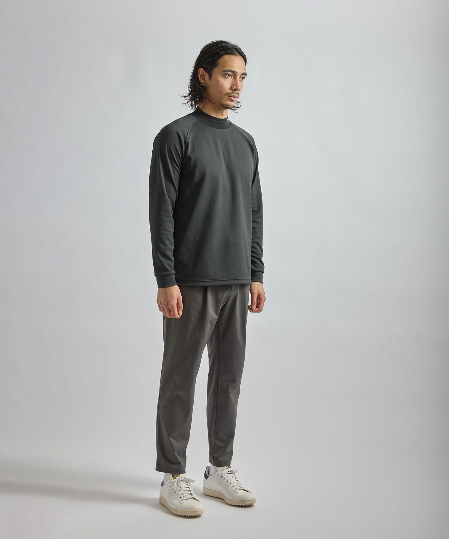 LS Mock Neck Shirt