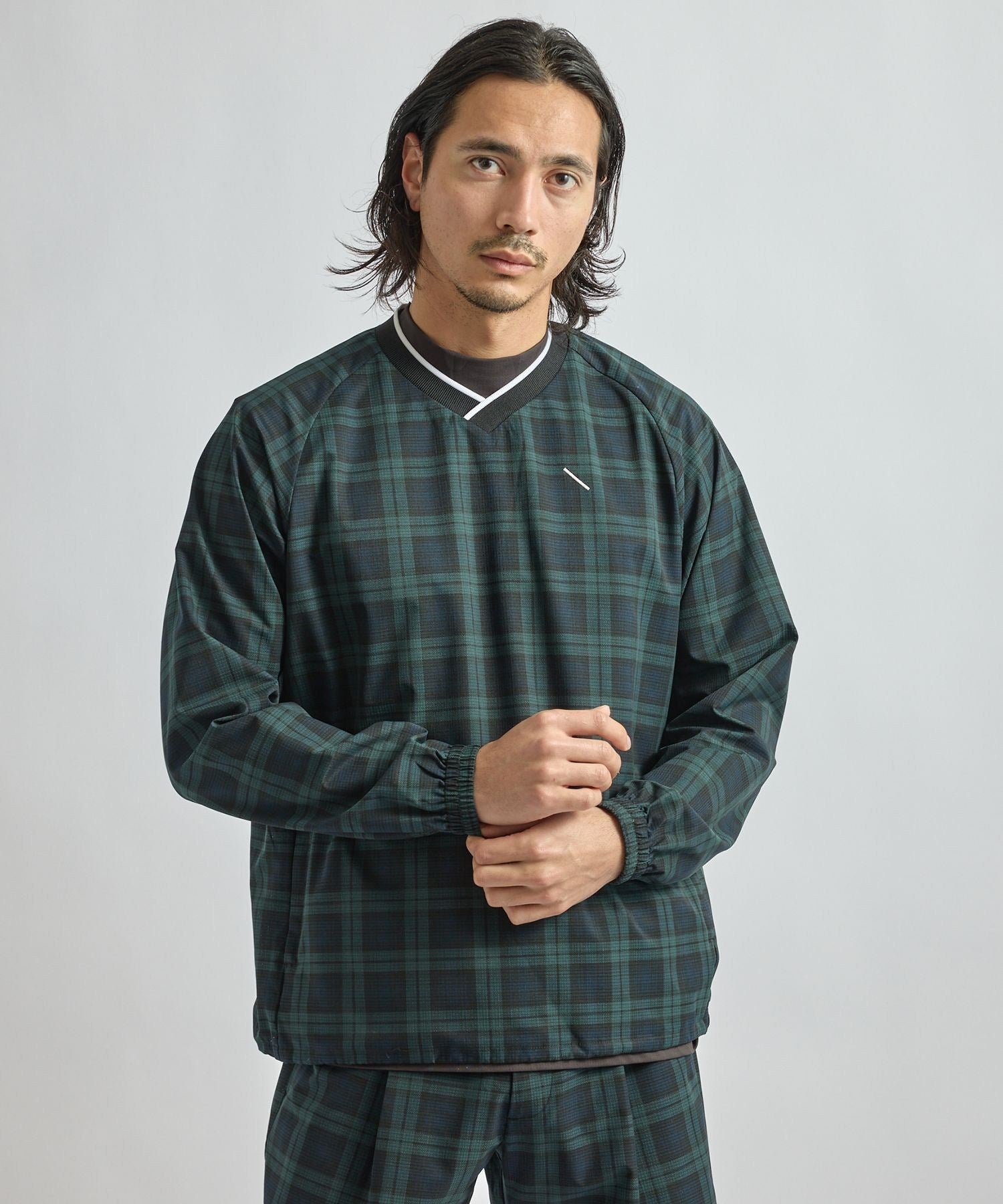 Seersucker Pullover
